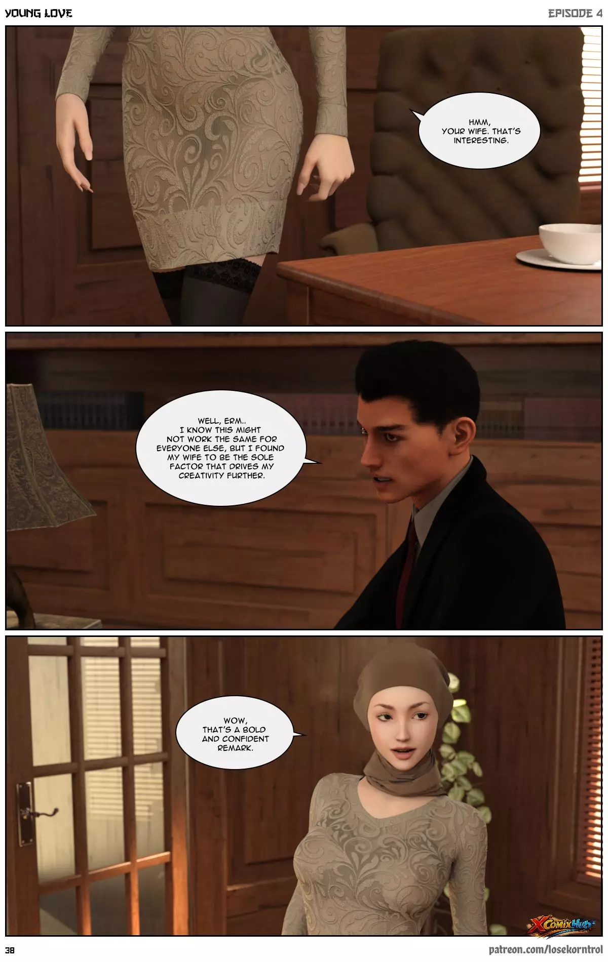 Young Love Chapter 4 Losekorntrol 039 Comic Page 39