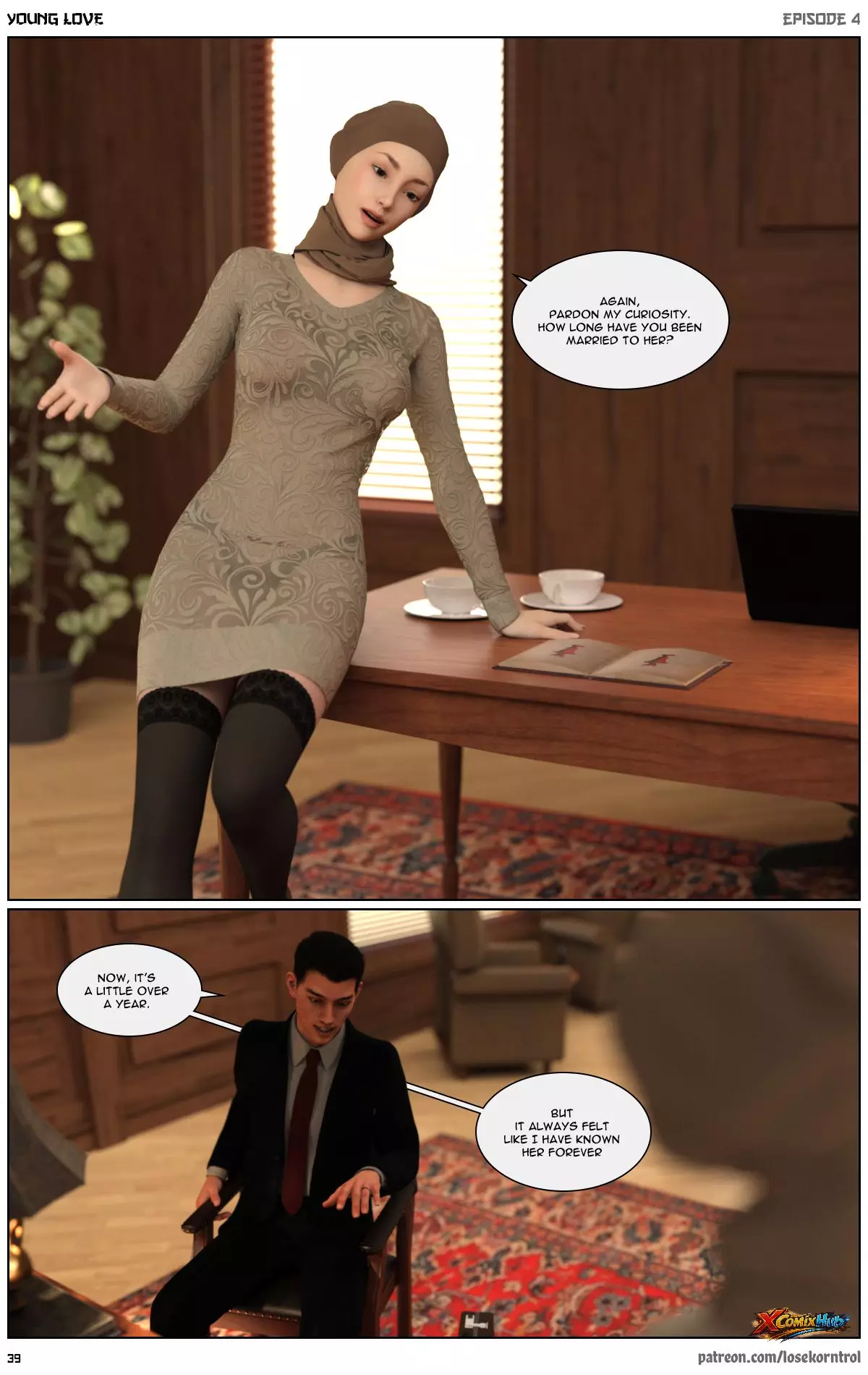 Young Love Chapter 4 Losekorntrol 040 Comic Page 40