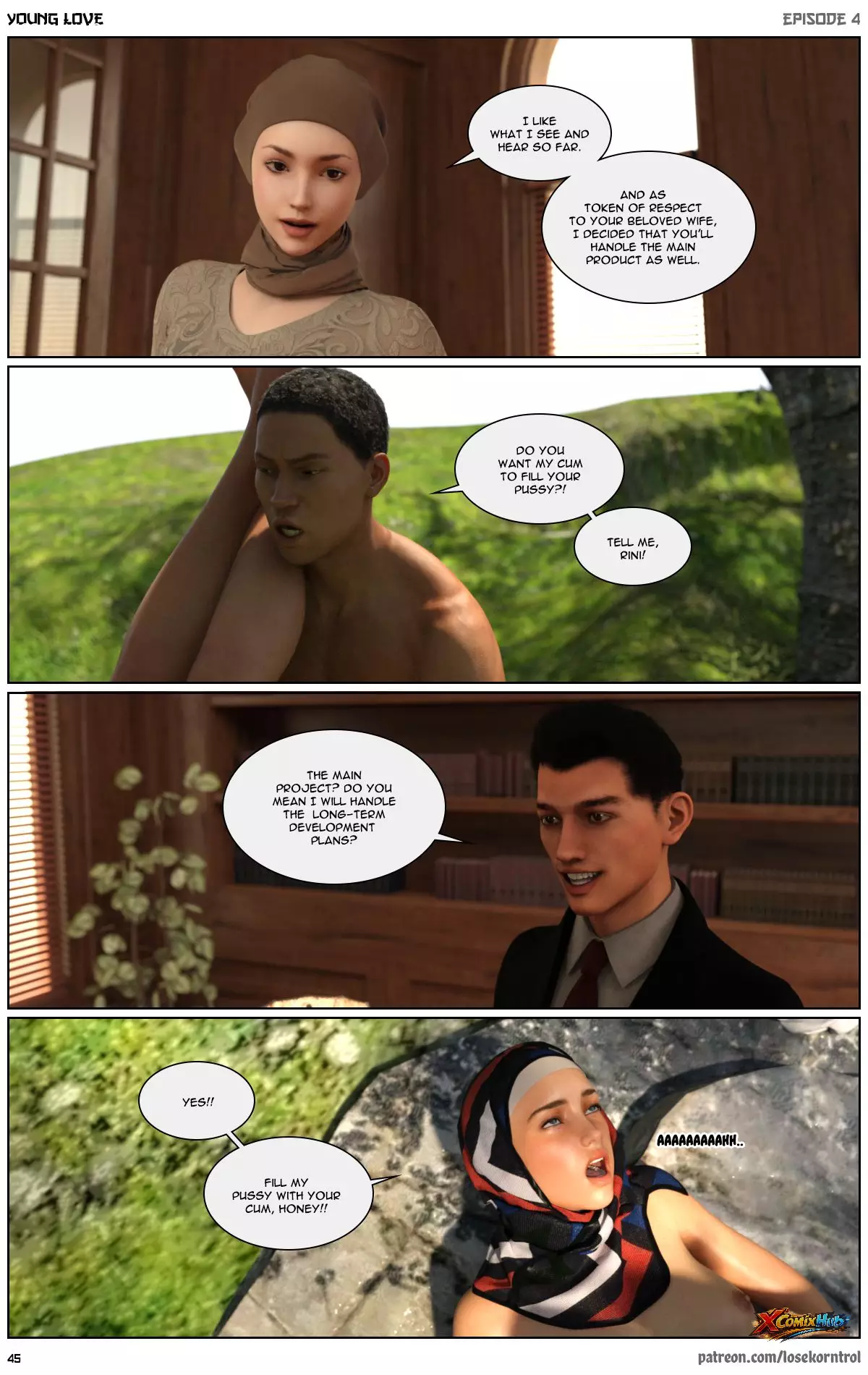 Young Love Chapter 4 Losekorntrol 046 Comic Page 46
