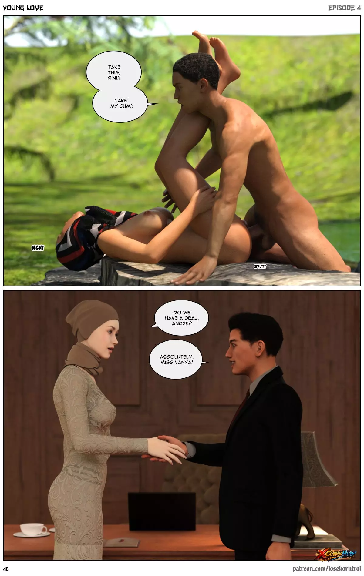 Young Love Chapter 4 Losekorntrol 047 Comic Page 47