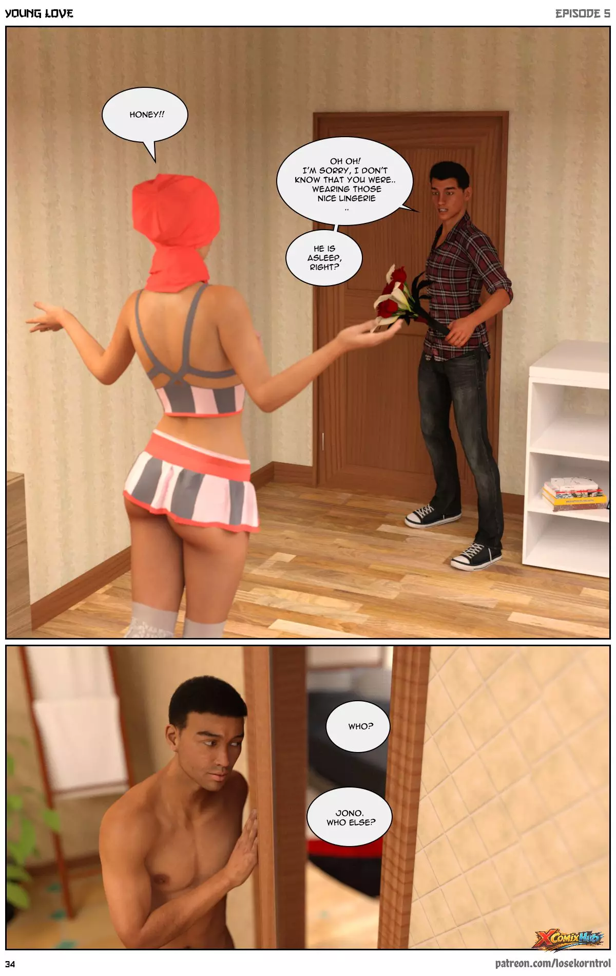 Young Love Chapter 5 Losekorntrol 035 Page 35 Young Love Chapter 5 Losekorntrol 035 Comic Page 35