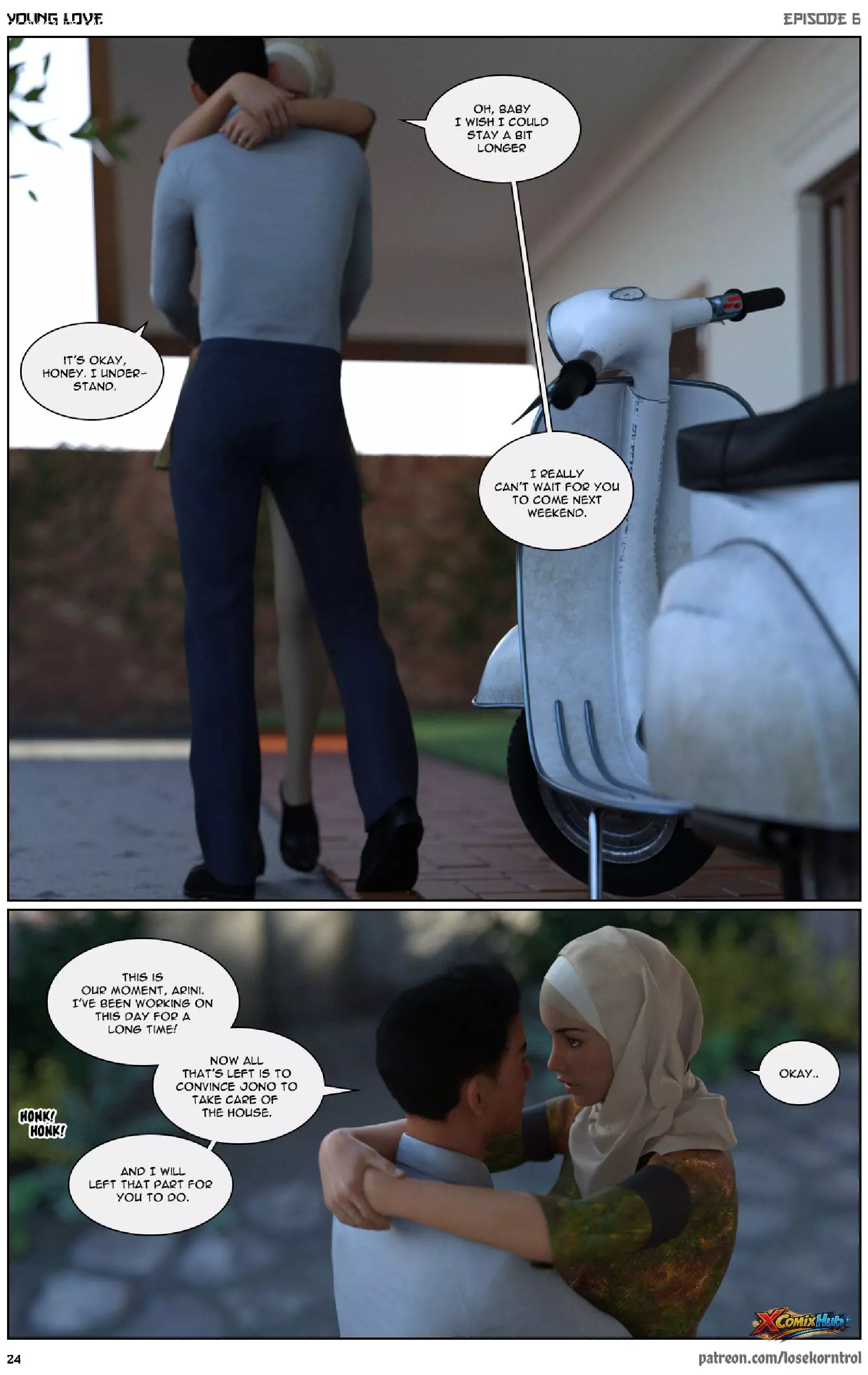 Young Love Chapter 6 Losekorntrol 024 Page 24 Young Love Chapter 6 Losekorntrol 024 Comic Page 24