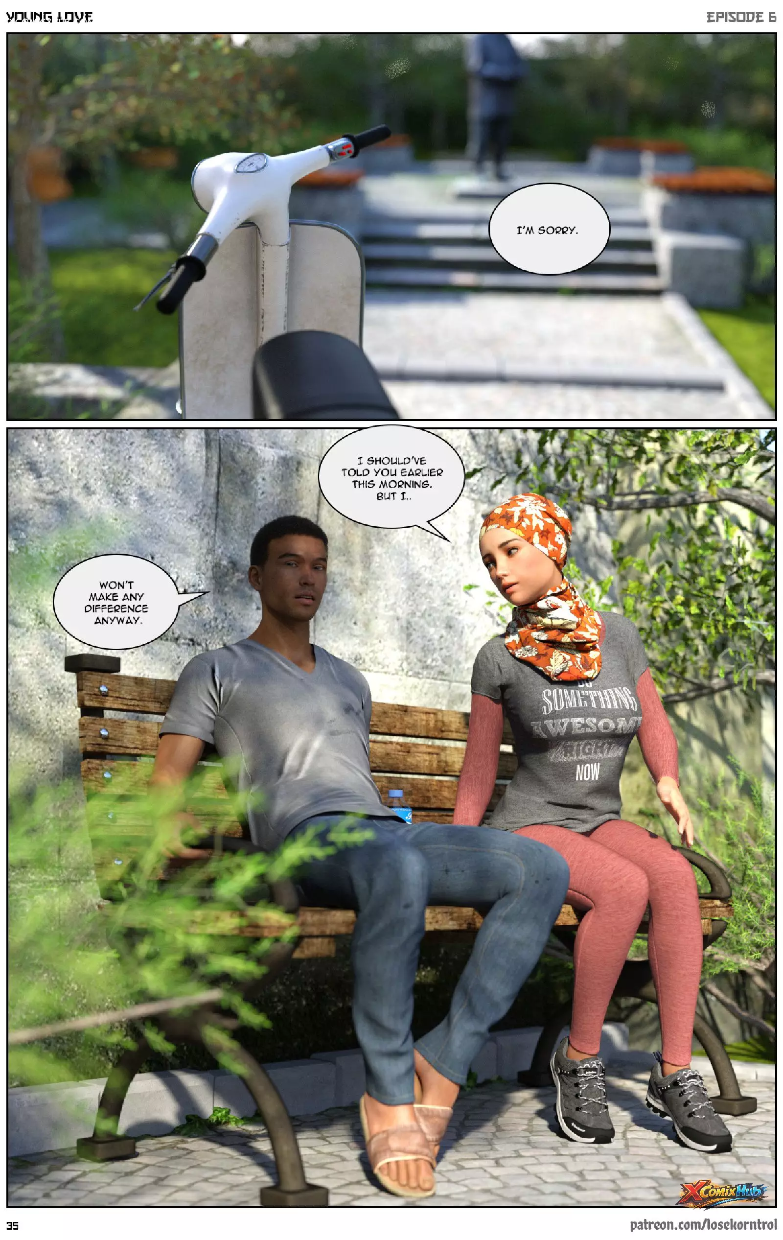 Young Love Chapter 6 Losekorntrol 035 Page 35 Young Love Chapter 6 Losekorntrol 035 Comic Page 35