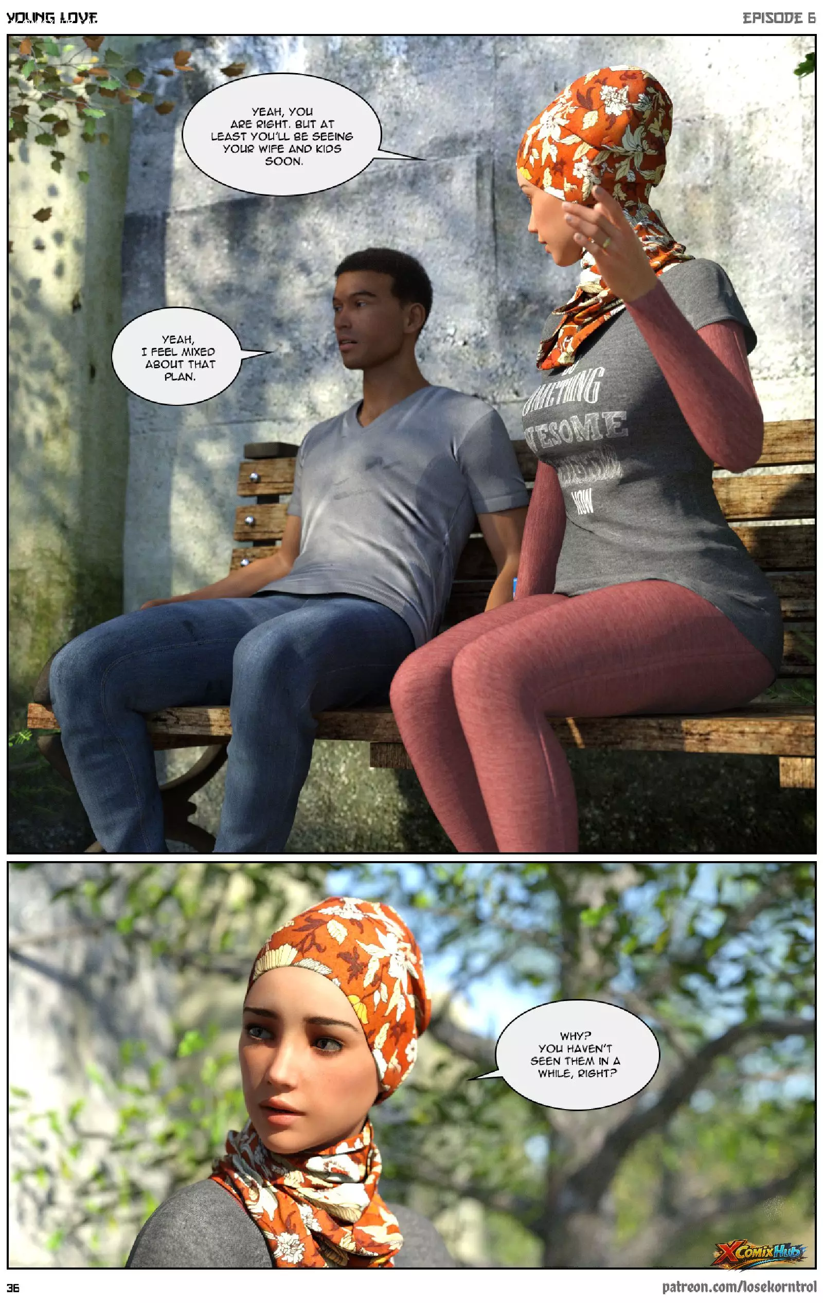Young Love Chapter 6 Losekorntrol 036 Page 36 Young Love Chapter 6 Losekorntrol 036 Comic Page 36