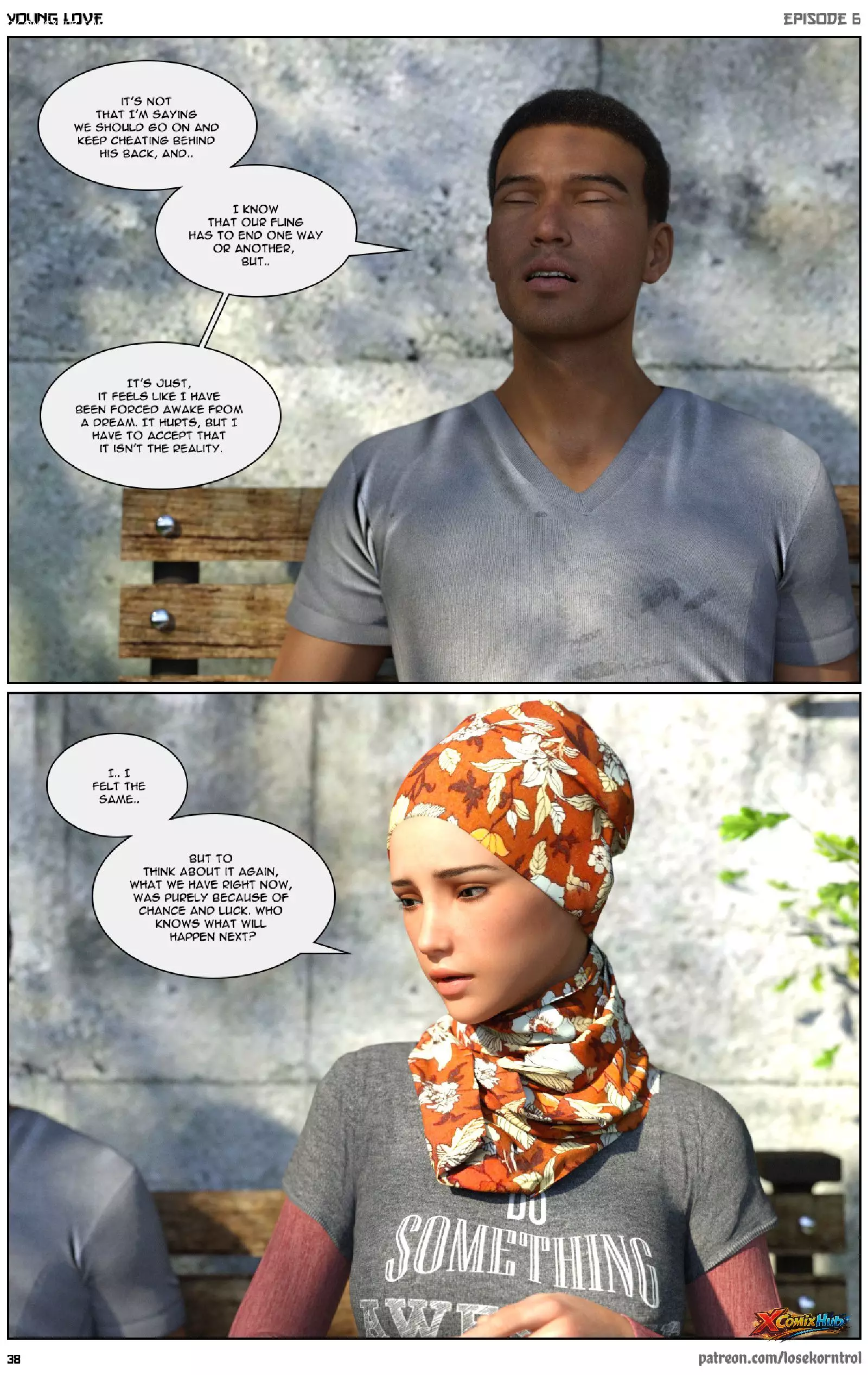 Young Love Chapter 6 Losekorntrol 038 Page 38 Young Love Chapter 6 Losekorntrol 038 Comic Page 38