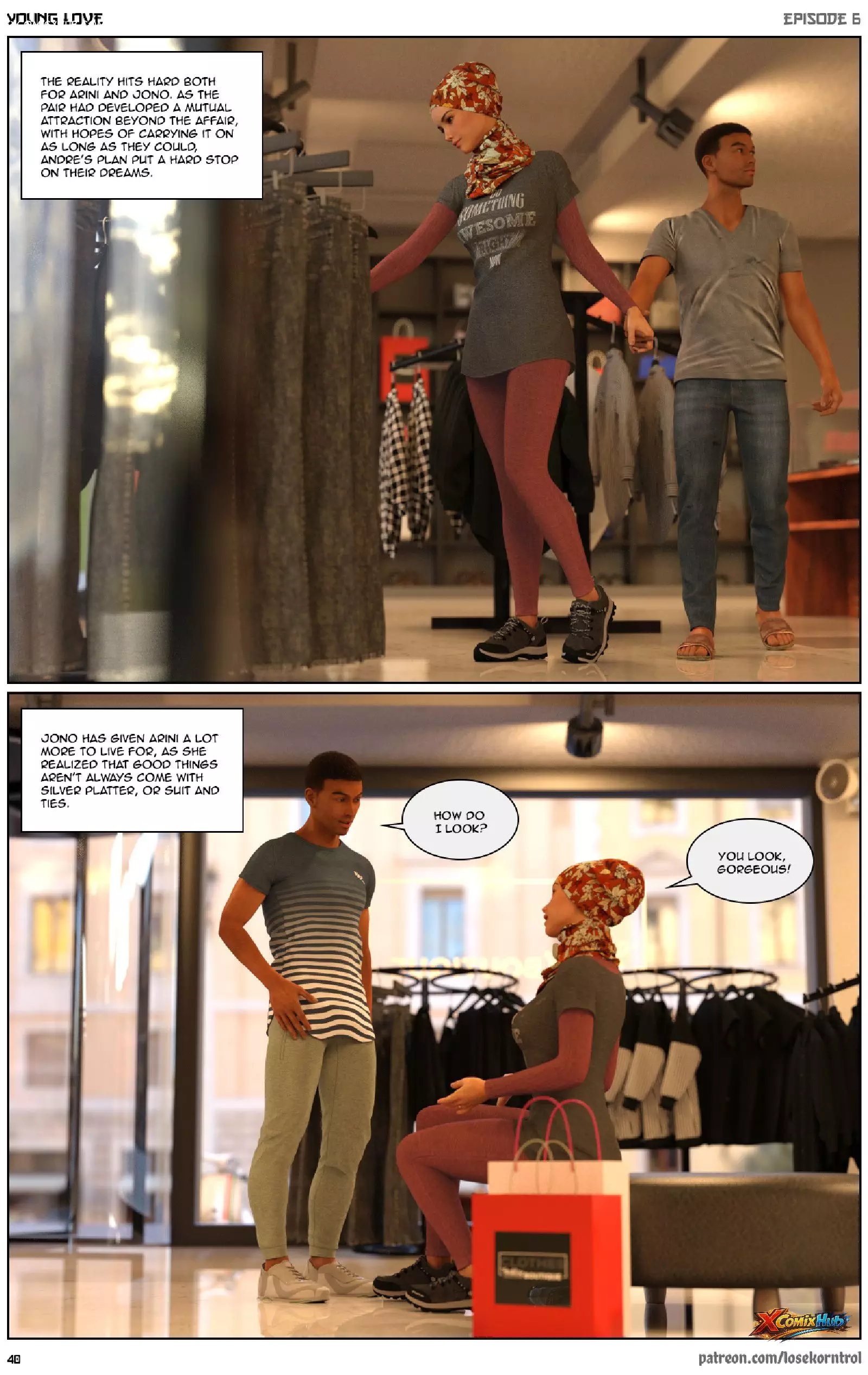 Young Love Chapter 6 Losekorntrol 040 Page 40 Young Love Chapter 6 Losekorntrol 040 Comic Page 40