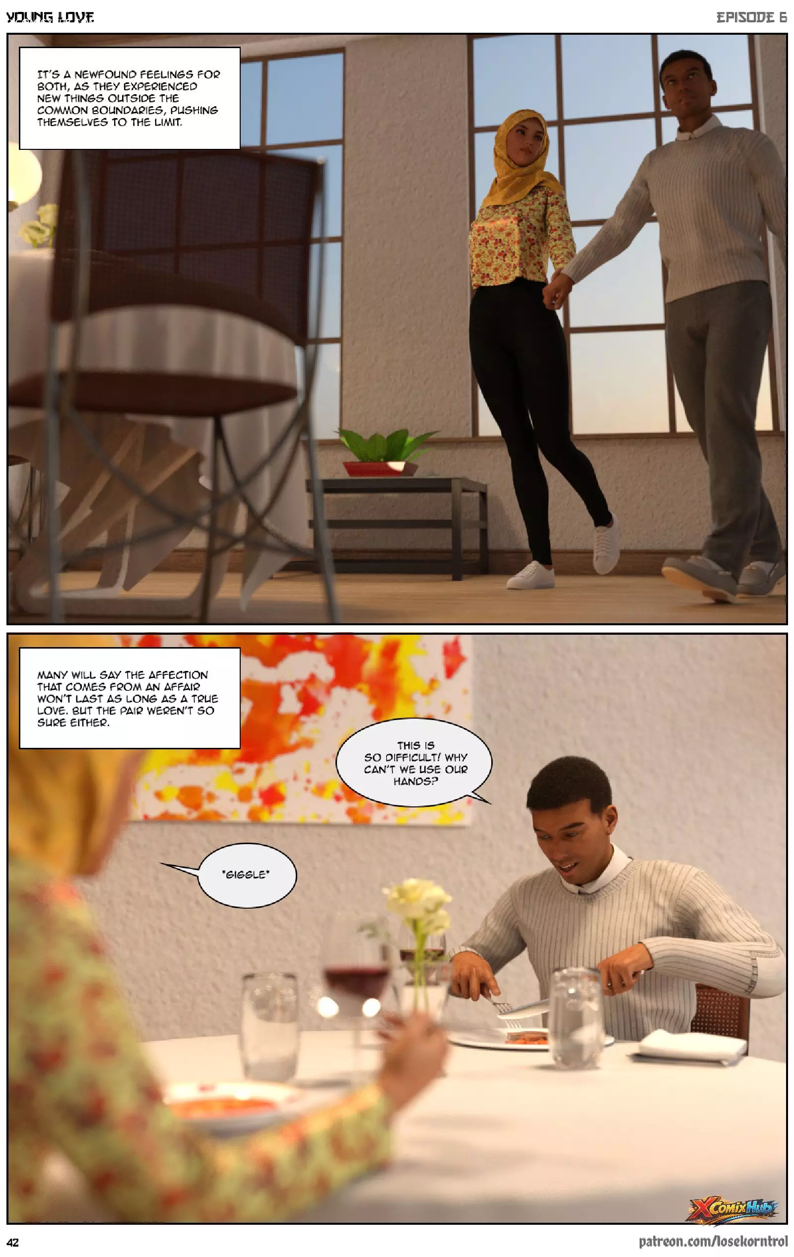 Young Love Chapter 6 Losekorntrol 042 Page 42 Young Love Chapter 6 Losekorntrol 042 Comic Page 42