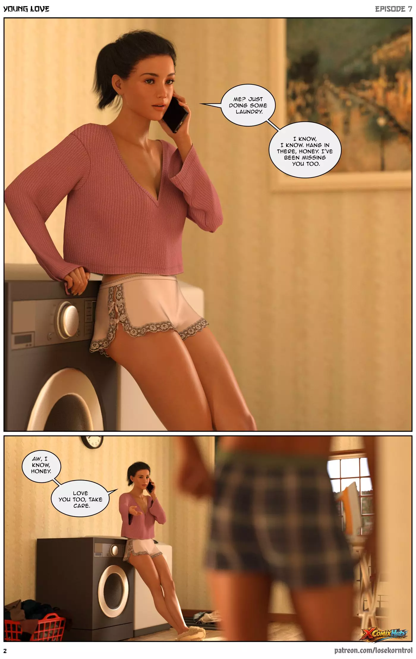 Young Love Chapter 7 Losekorntrol 002 Comic Page 2