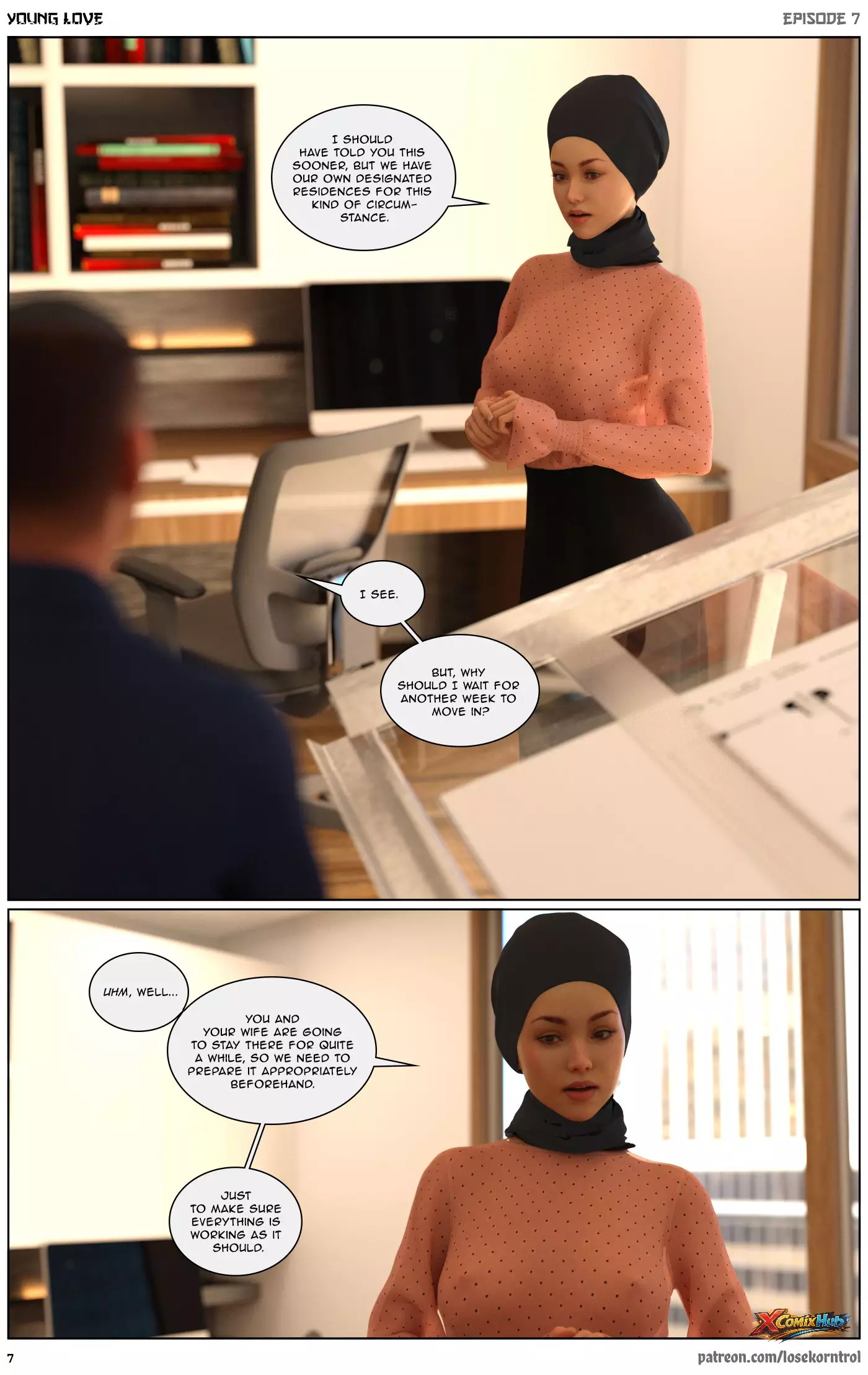 Young Love Chapter 7 Losekorntrol 007 Comic Page 7