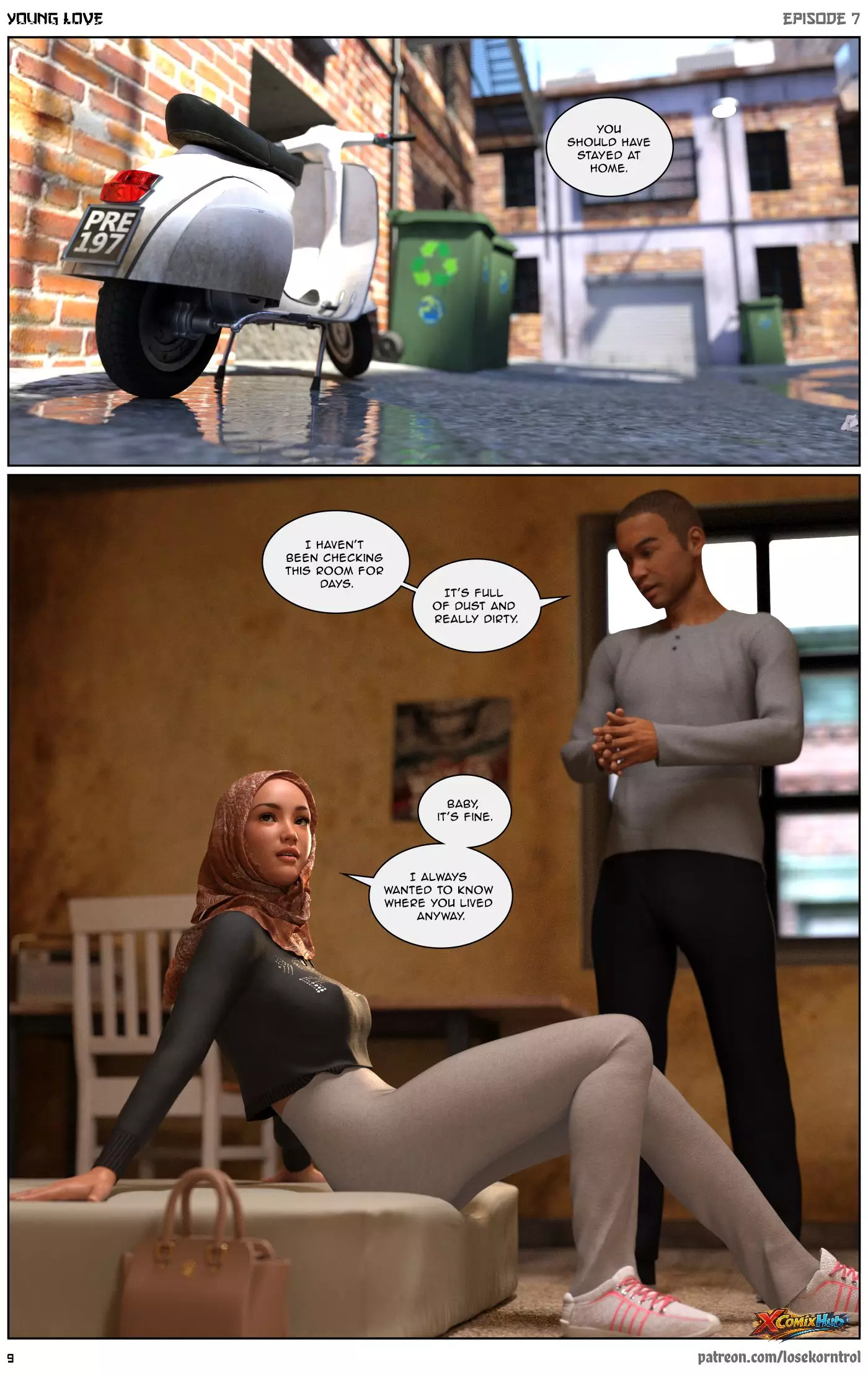 Young Love Chapter 7 Losekorntrol 009 Comic Page 9