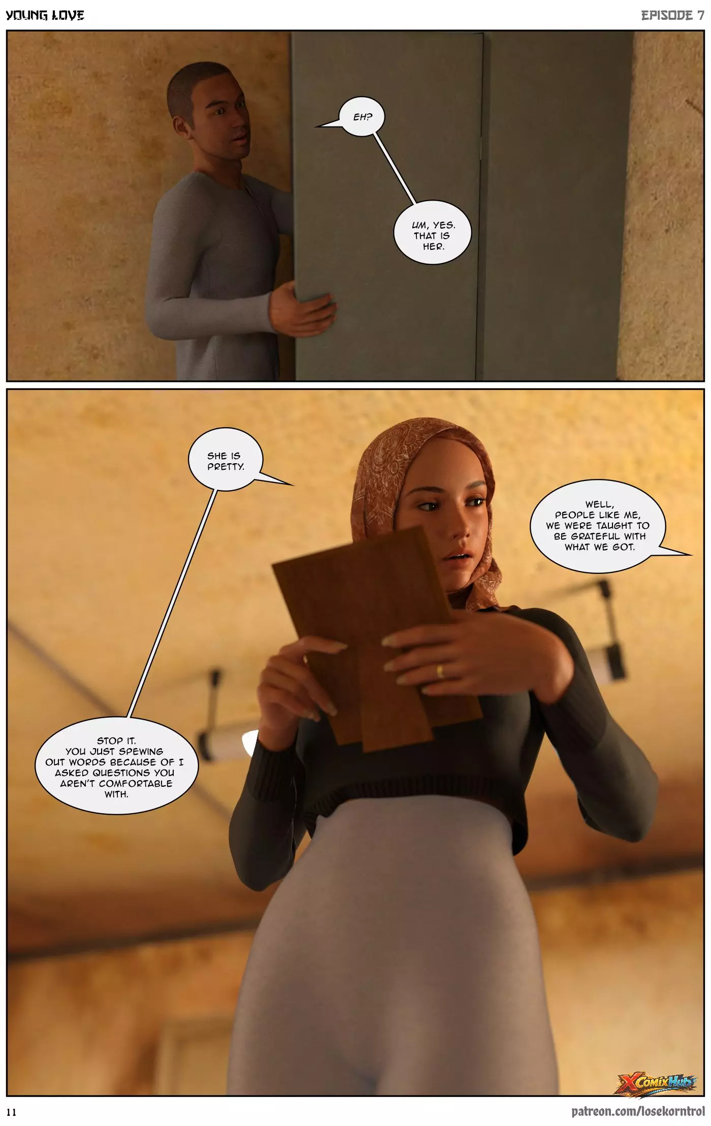 Young Love Chapter 7 Losekorntrol 011 Comic Page 11