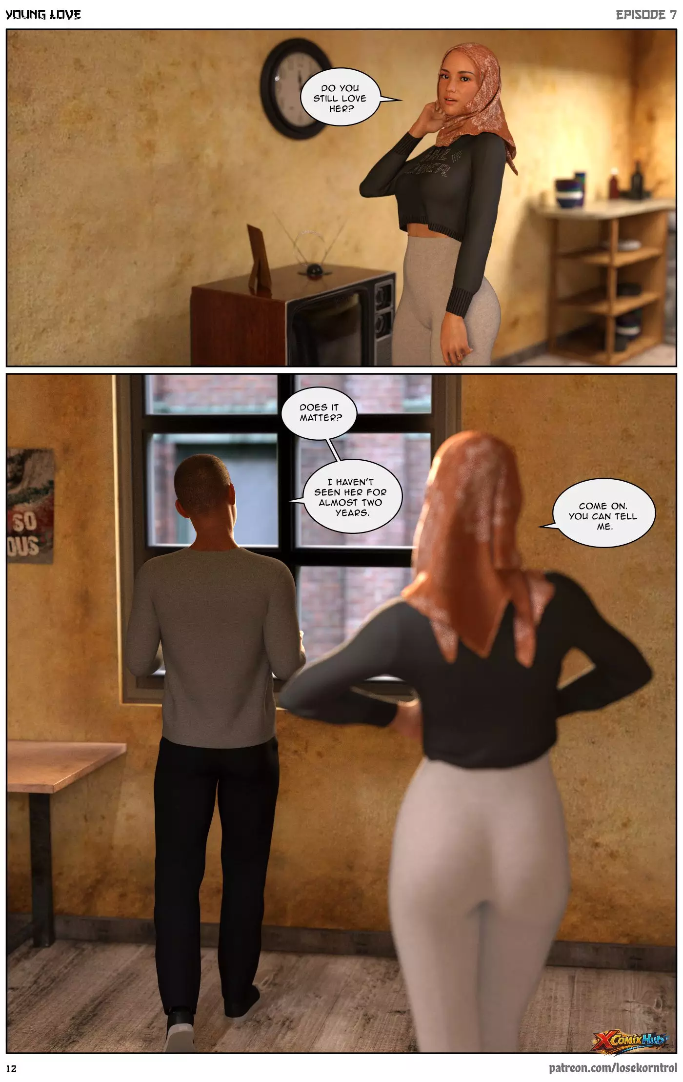 Young Love Chapter 7 Losekorntrol 012 Comic Page 12