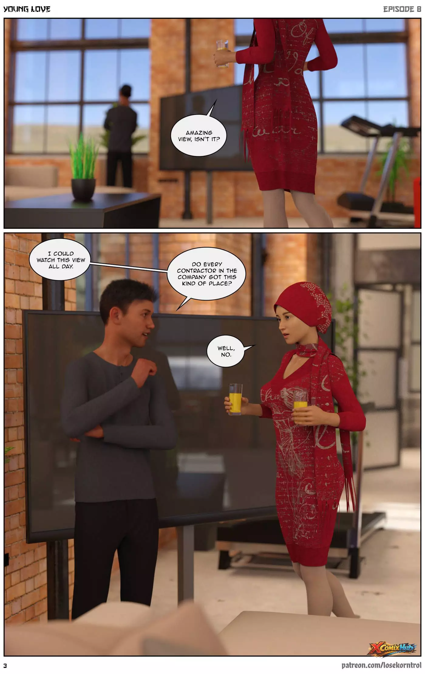 Young Love Chapter 8 Losekorntrol 005 Comic Page 5