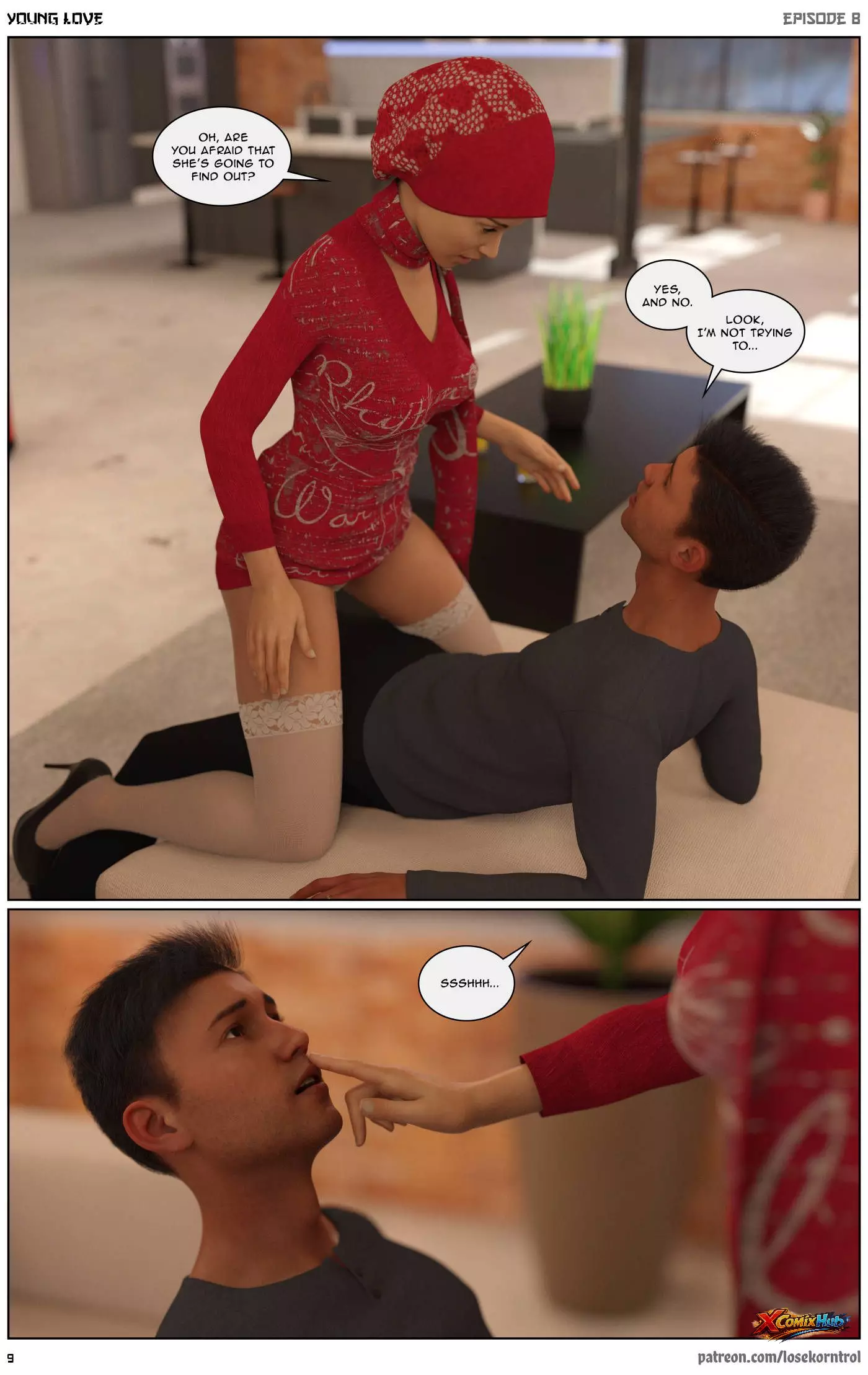 Young Love Chapter 8 Losekorntrol 011 Comic Page 11