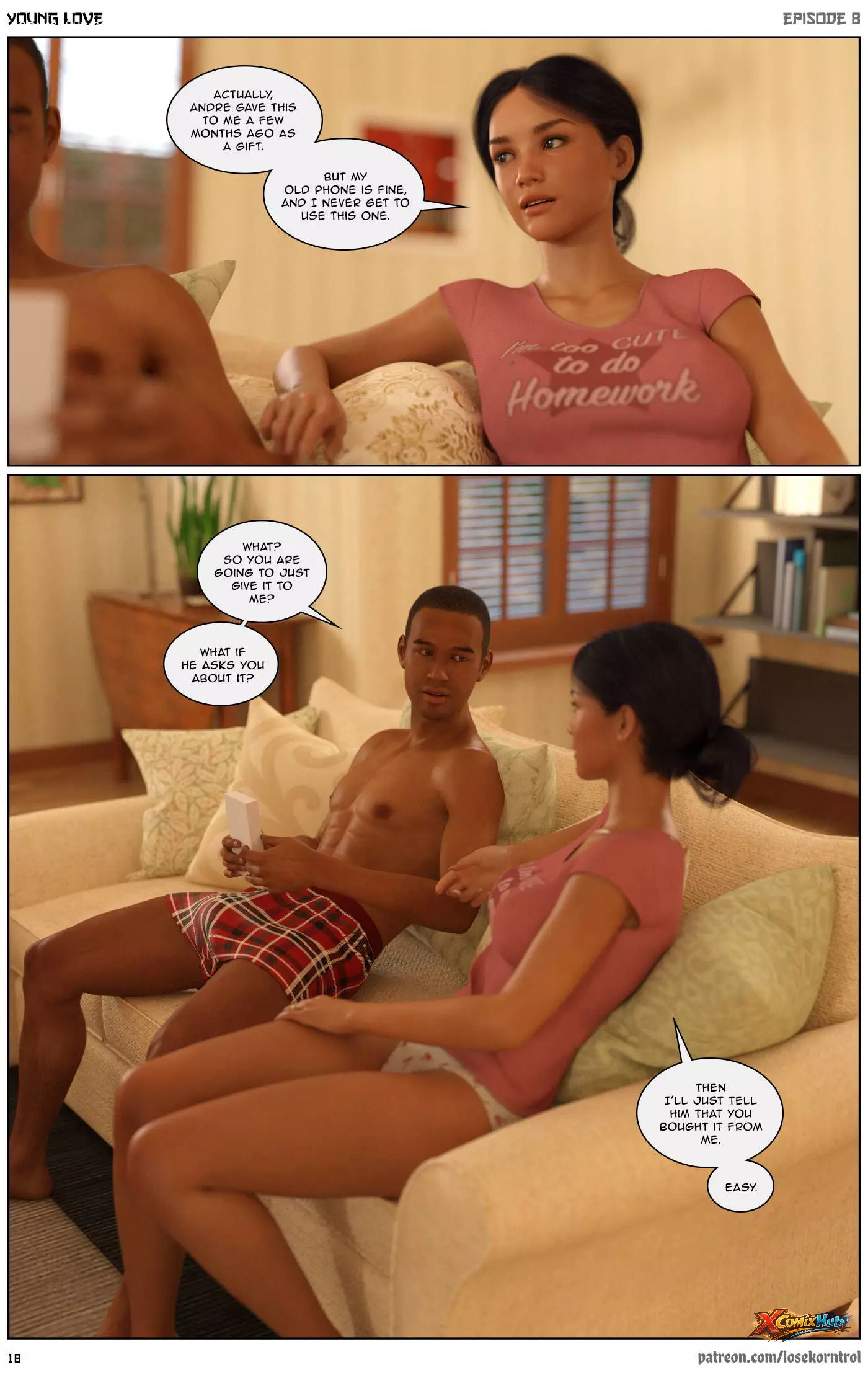 Young Love Chapter 8 Losekorntrol 020 Comic Page 20