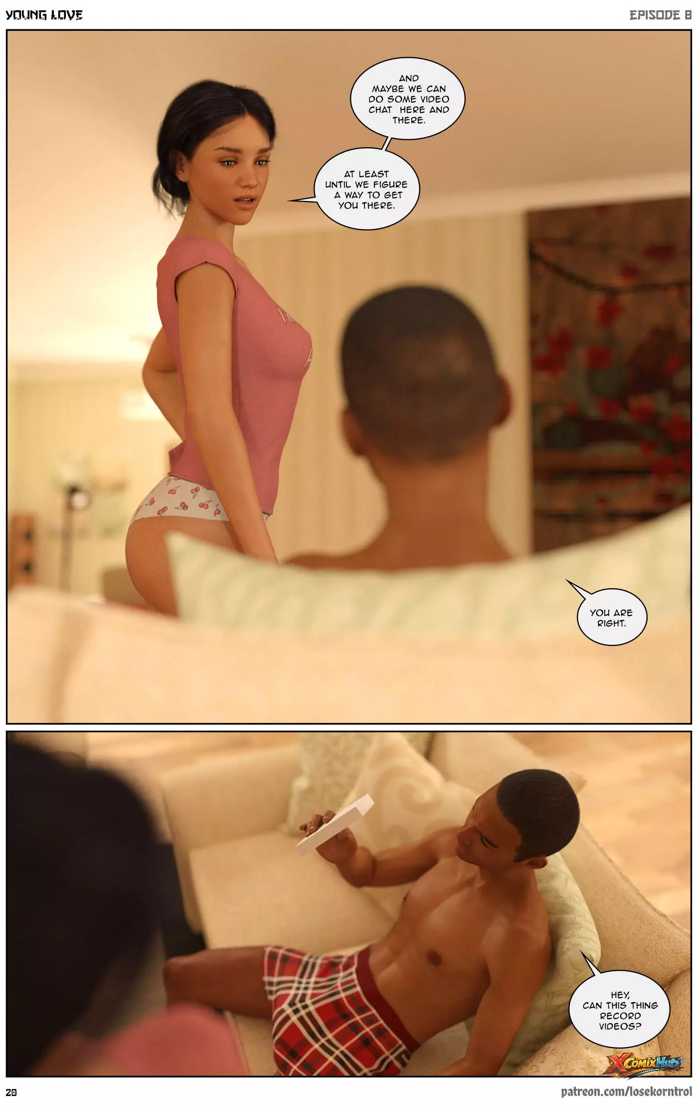 Young Love Chapter 8 Losekorntrol 022 Comic Page 22