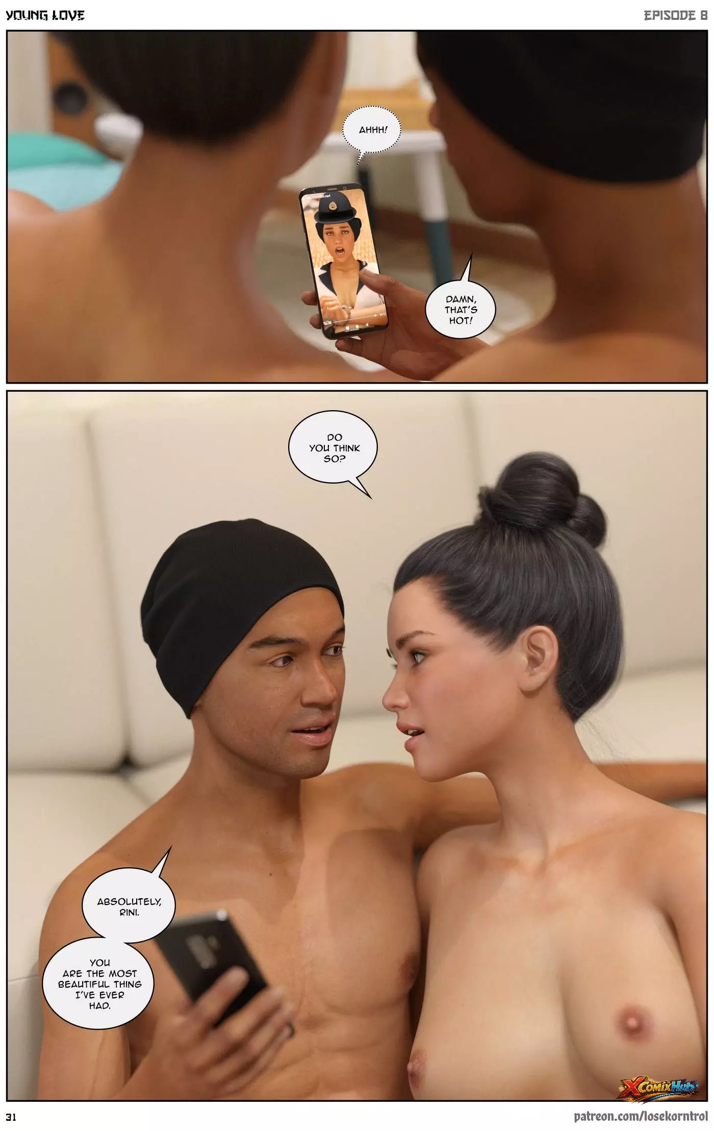 Young Love Chapter 8 Losekorntrol 032 Comic Page 32