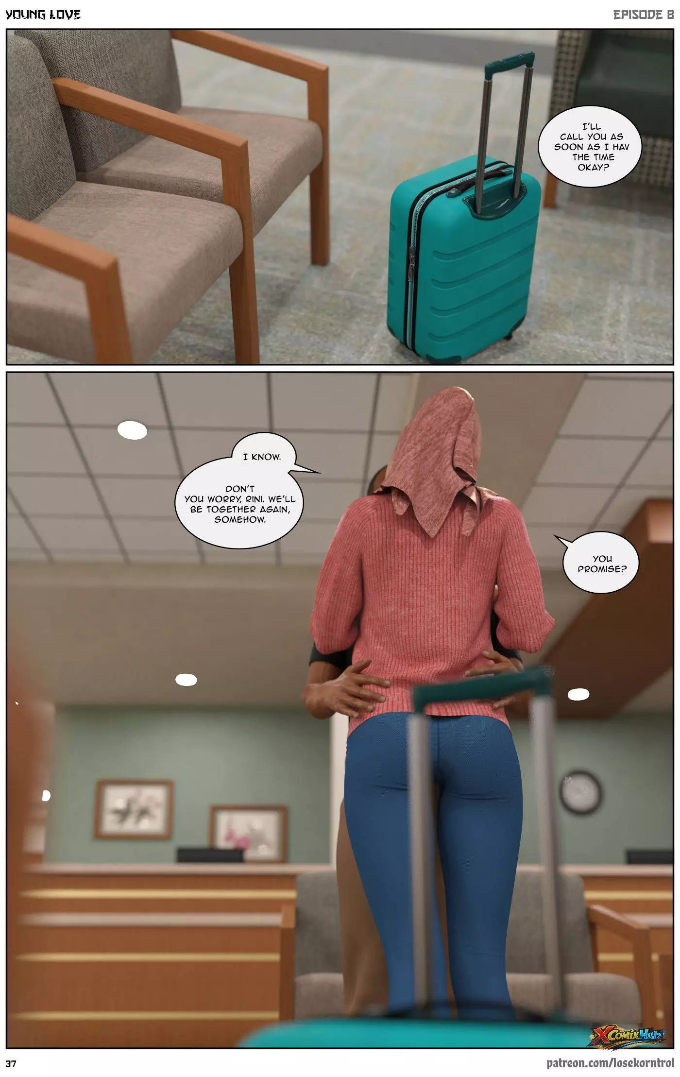 Young Love Chapter 8 Losekorntrol 038 Comic Page 38