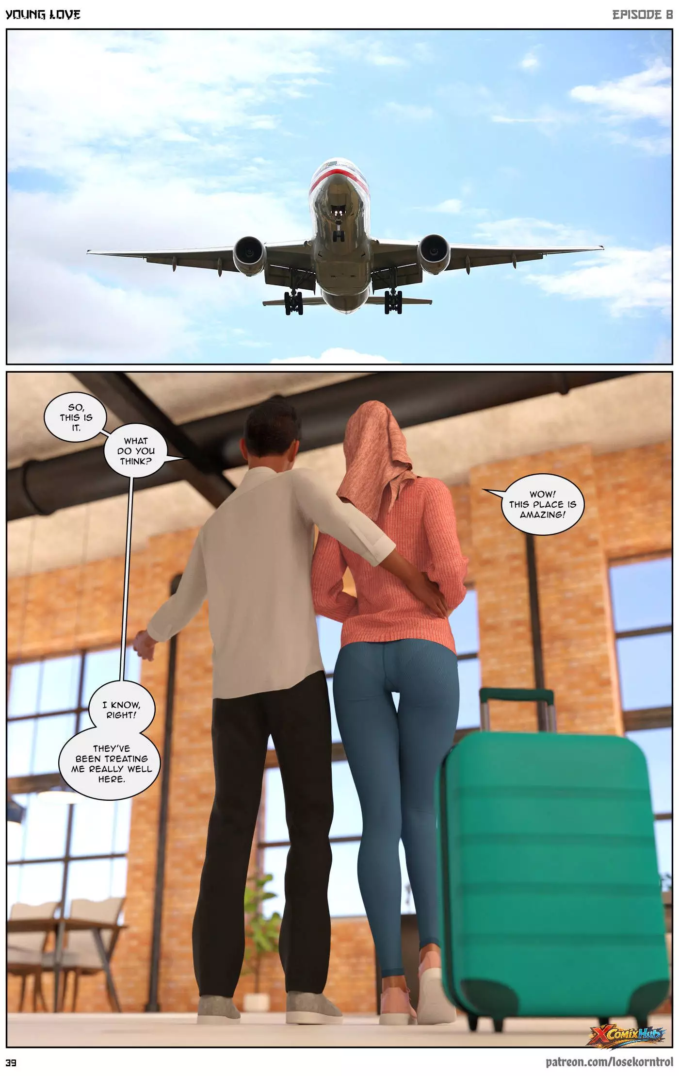 Young Love Chapter 8 Losekorntrol 040 Comic Page 40