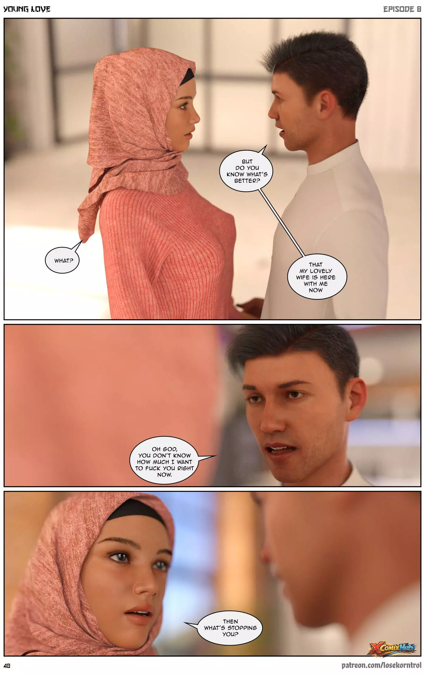 Young Love Chapter 8 Losekorntrol 041 Comic Page 41