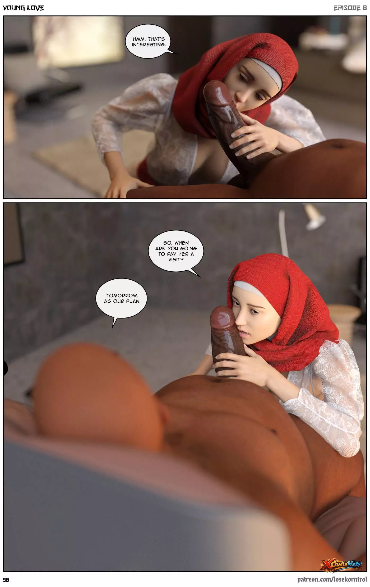 Young Love Chapter 8 Losekorntrol 051 Comic Page 51