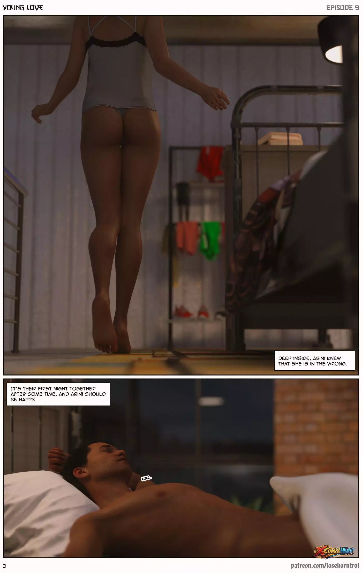 Young Love Chapter 9 Losekorntrol 003 Comic Page 3