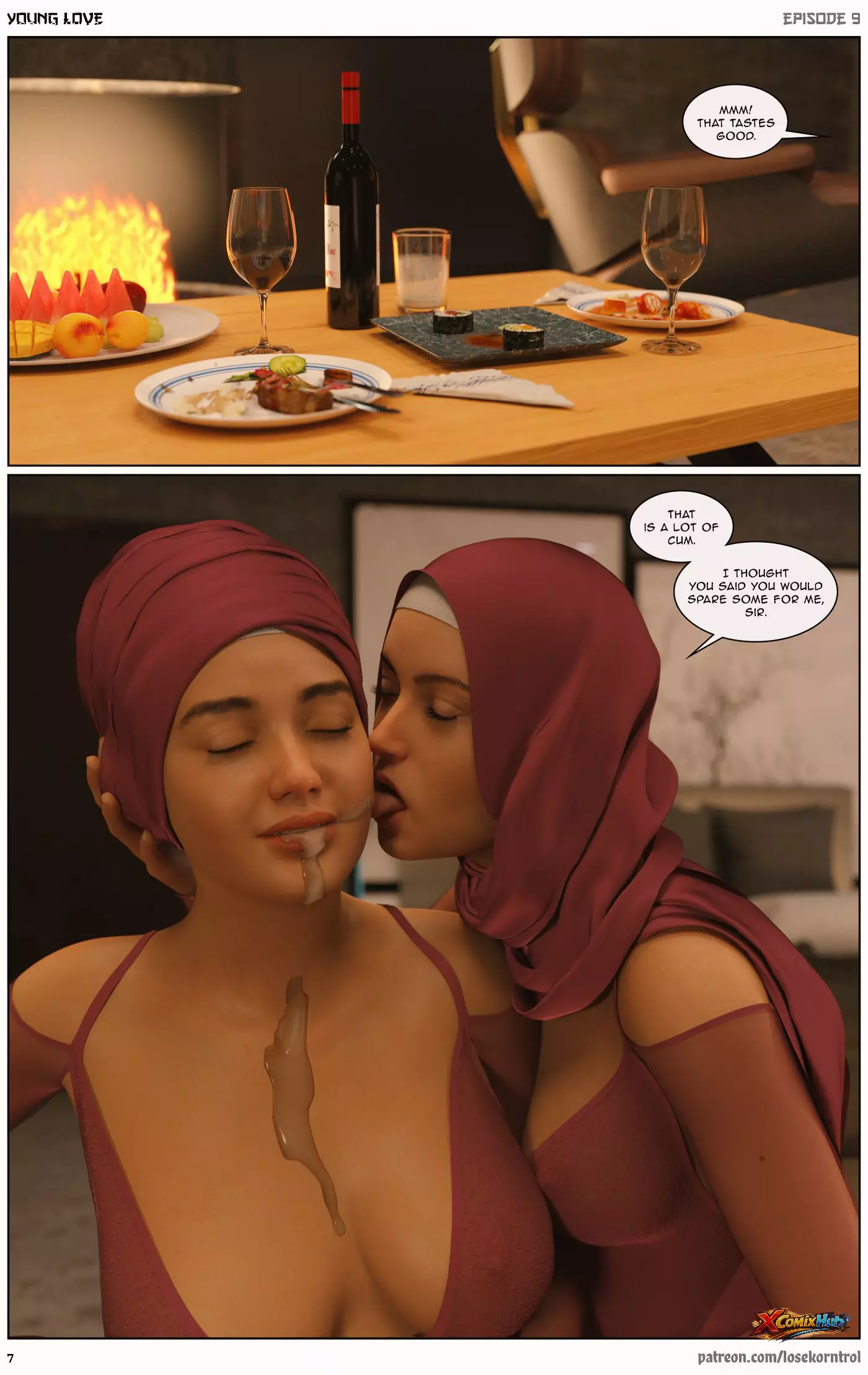 Young Love Chapter 9 Losekorntrol 007 Comic Page 7