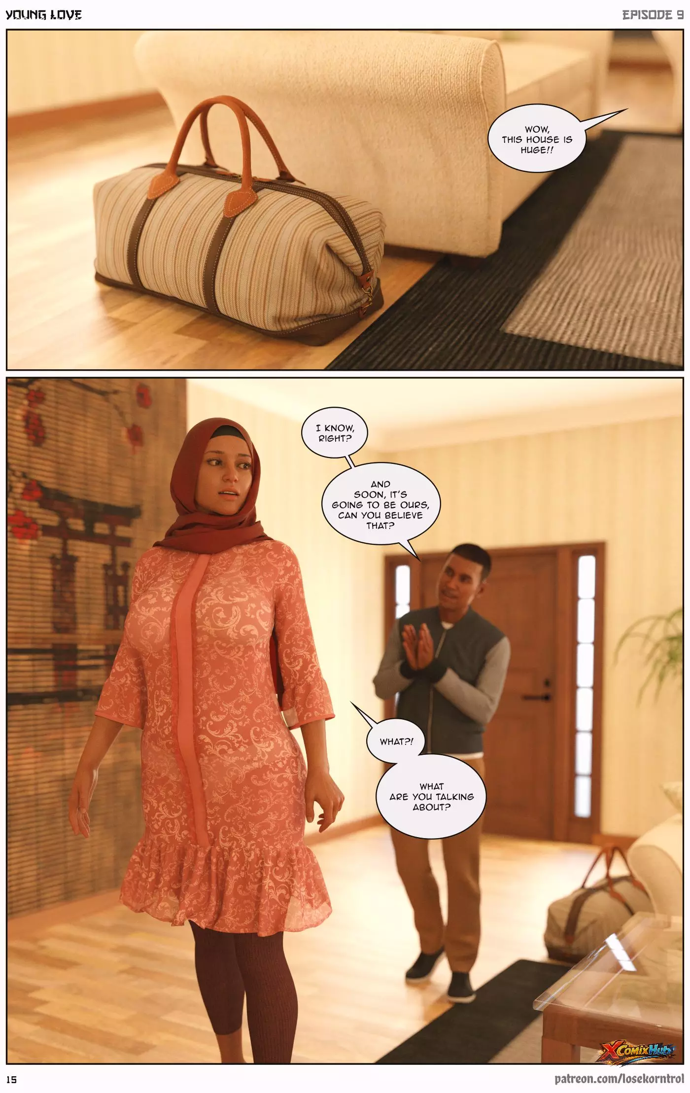 Young Love Chapter 9 Losekorntrol 015 Comic Page 15