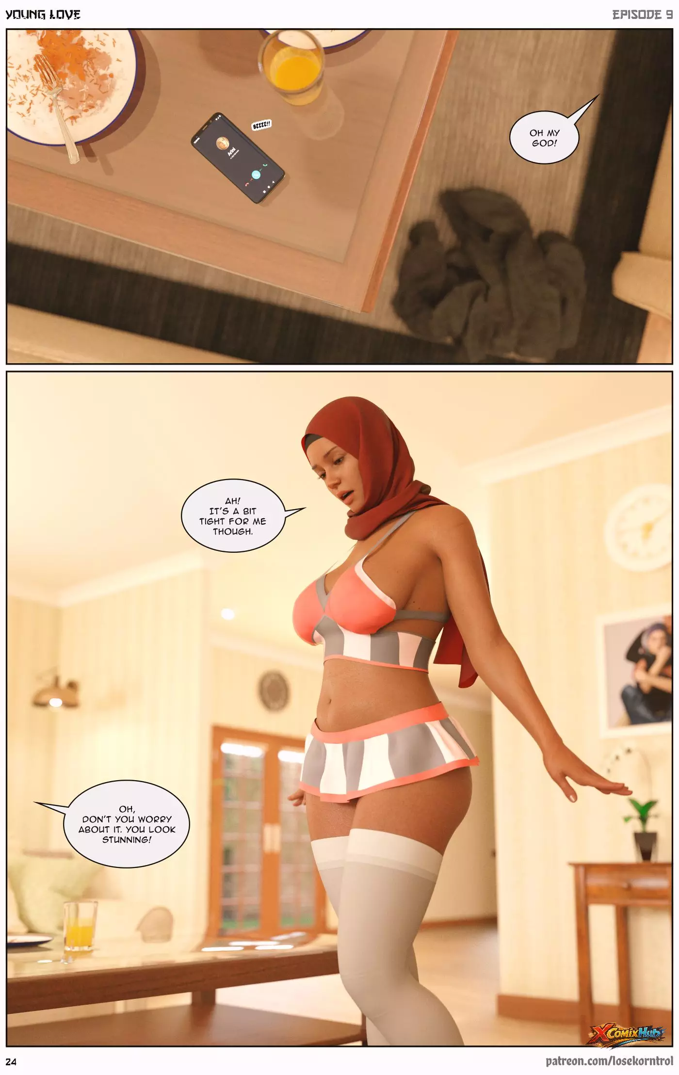 Young Love Chapter 9 Losekorntrol 024 Comic Page 24