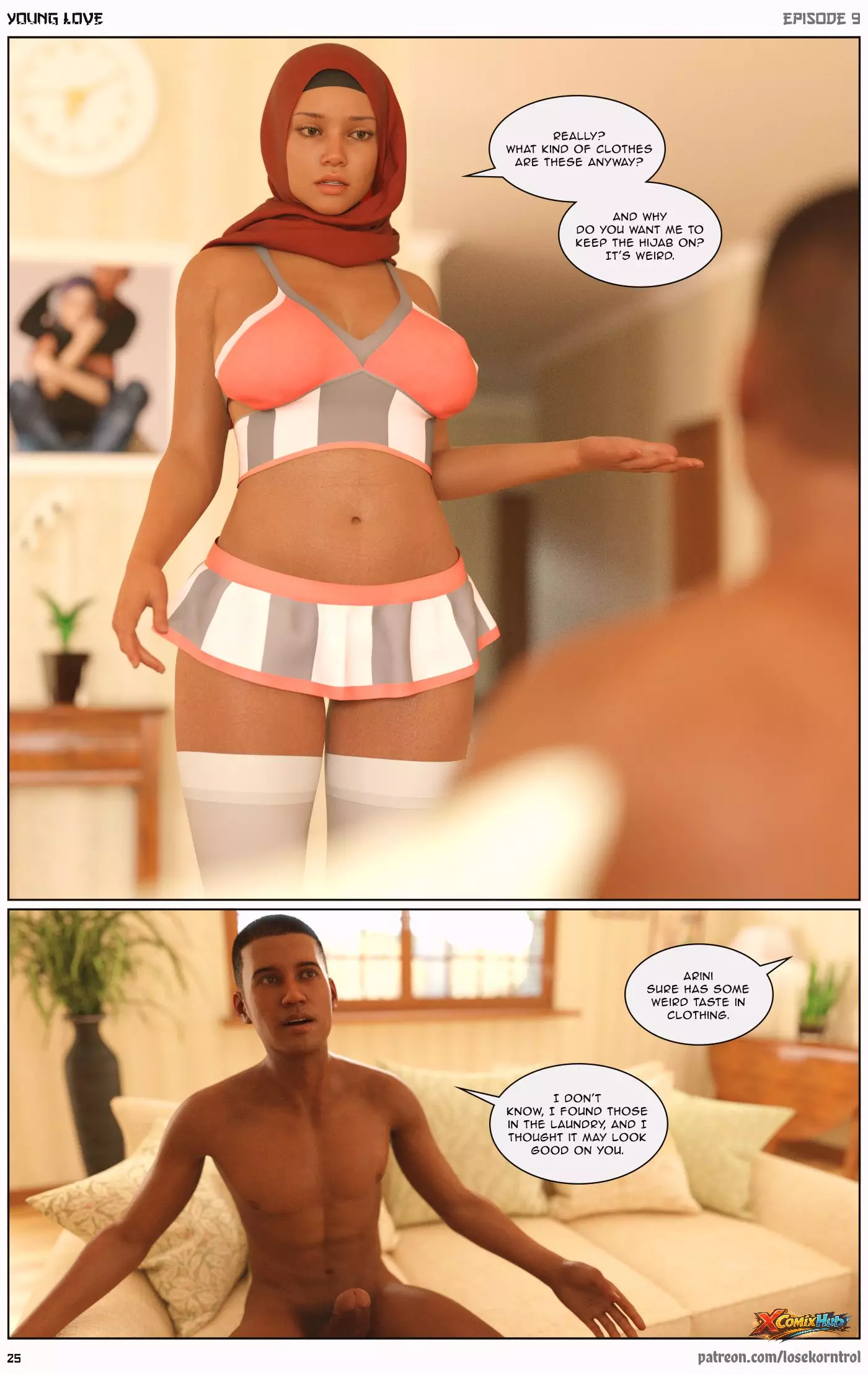 Young Love Chapter 9 Losekorntrol 025 Comic Page 25