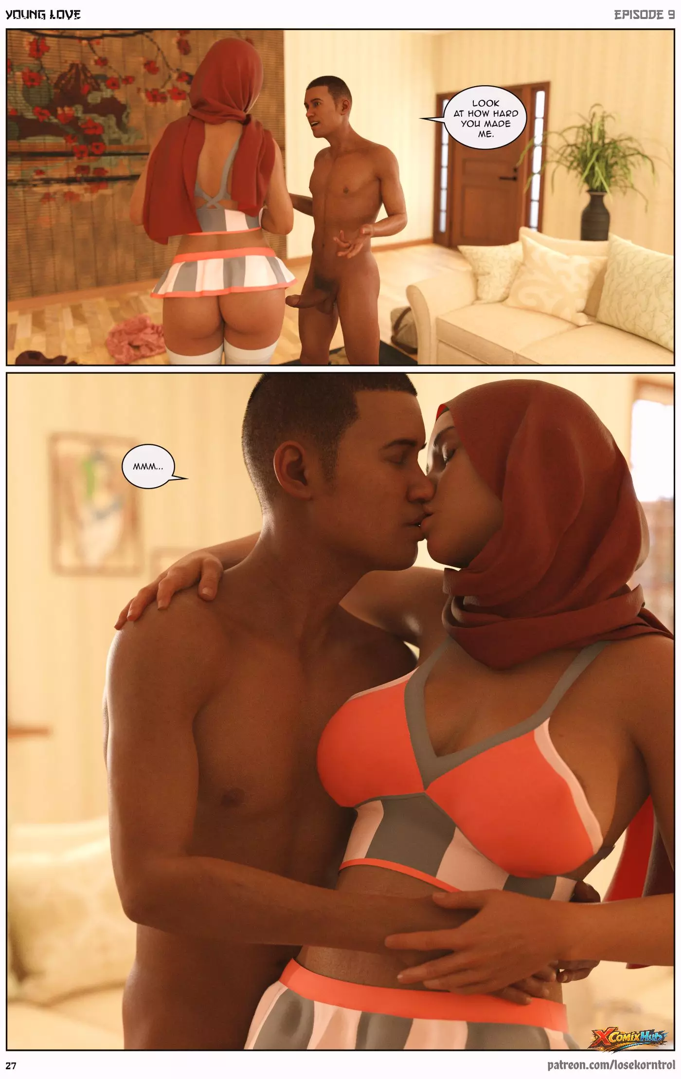 Young Love Chapter 9 Losekorntrol 027 Comic Page 27