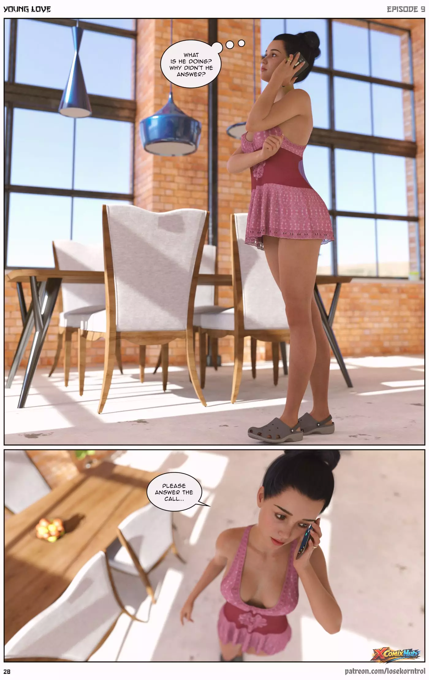 Young Love Chapter 9 Losekorntrol 028 Comic Page 28