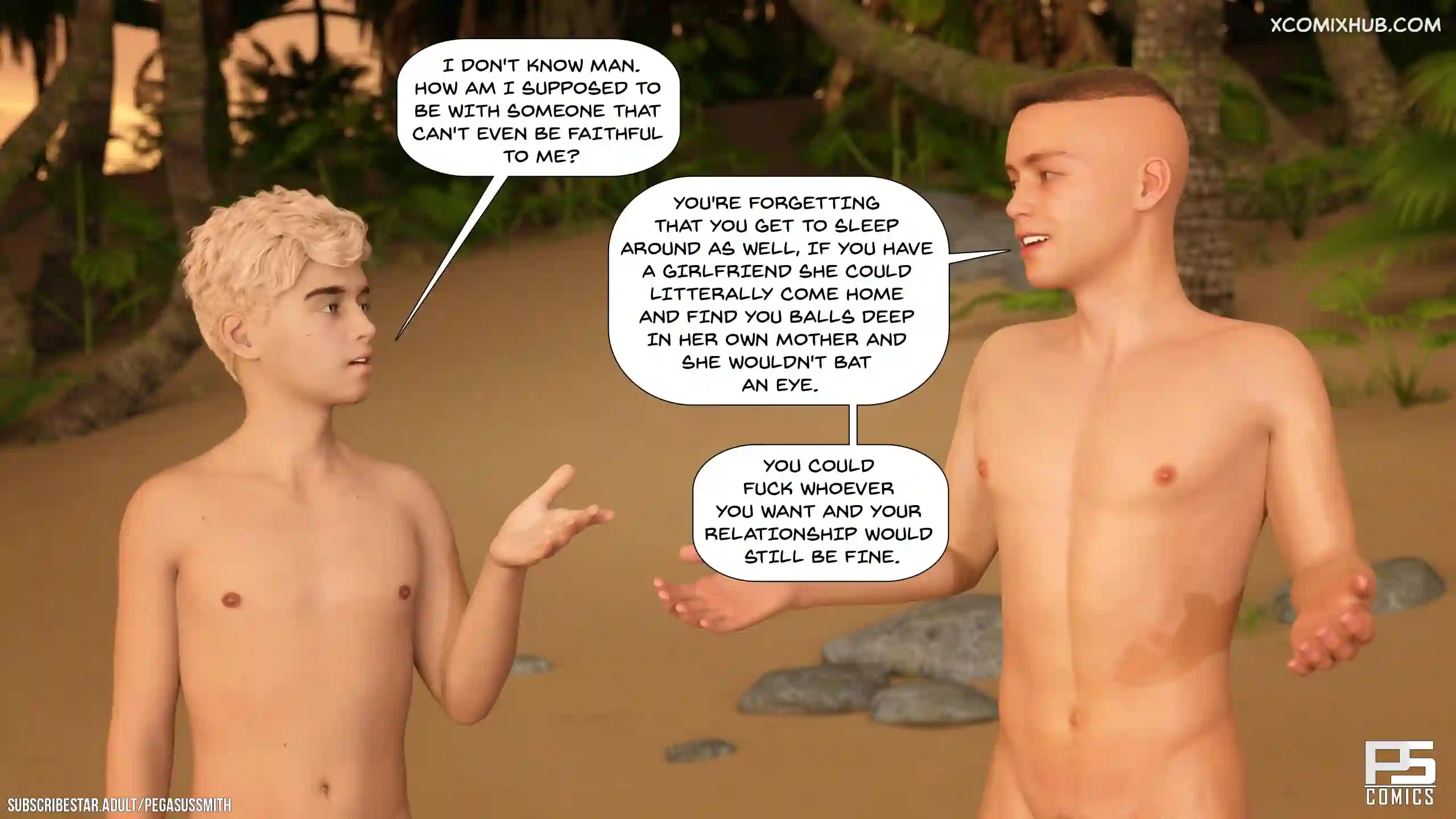 Au Naturel Chapter 9 Pegasus Smith 018 Comic Page 18