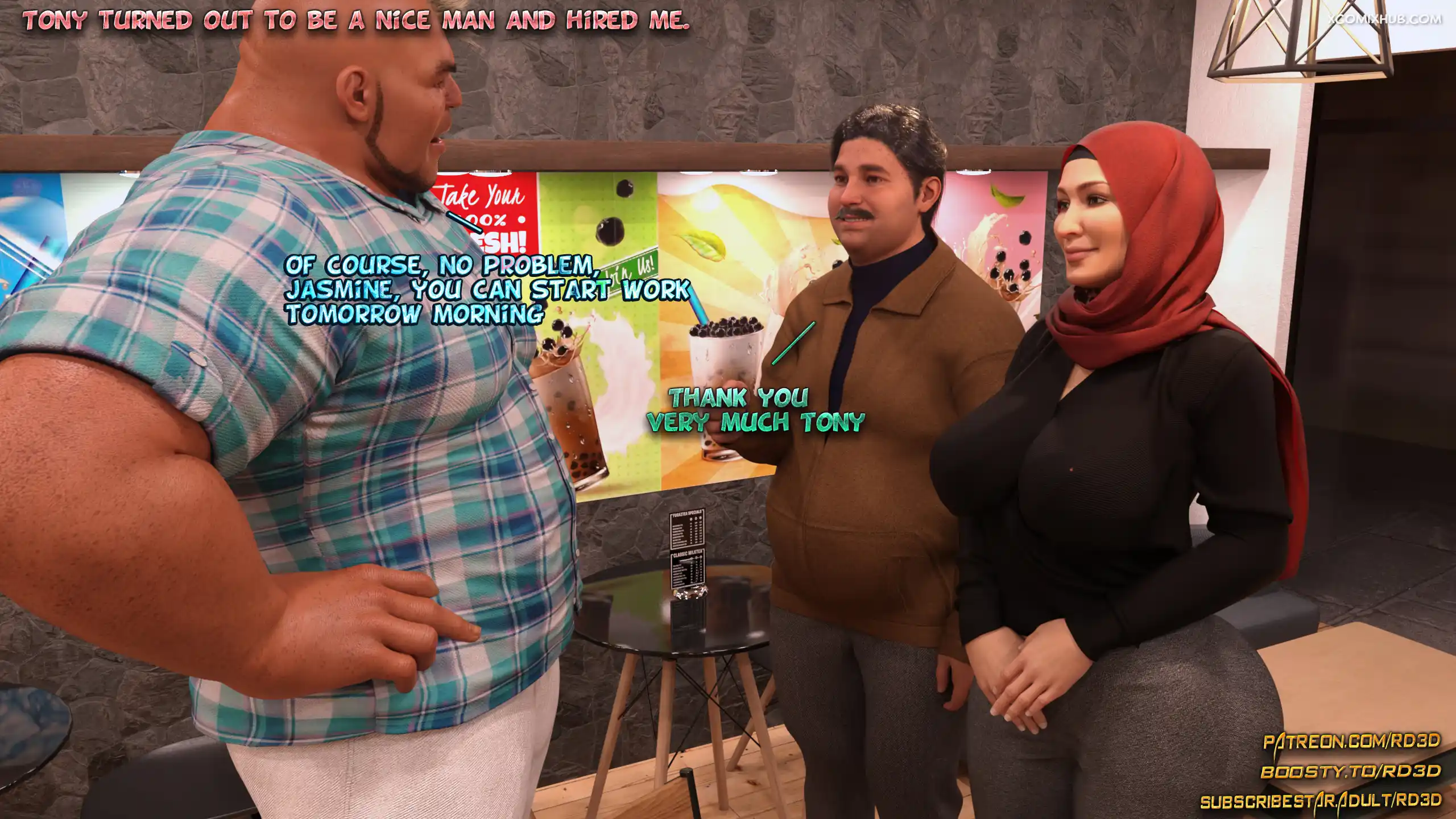 Hijab Amateures Analyze This Realdeal3d 006 Comic Page 6