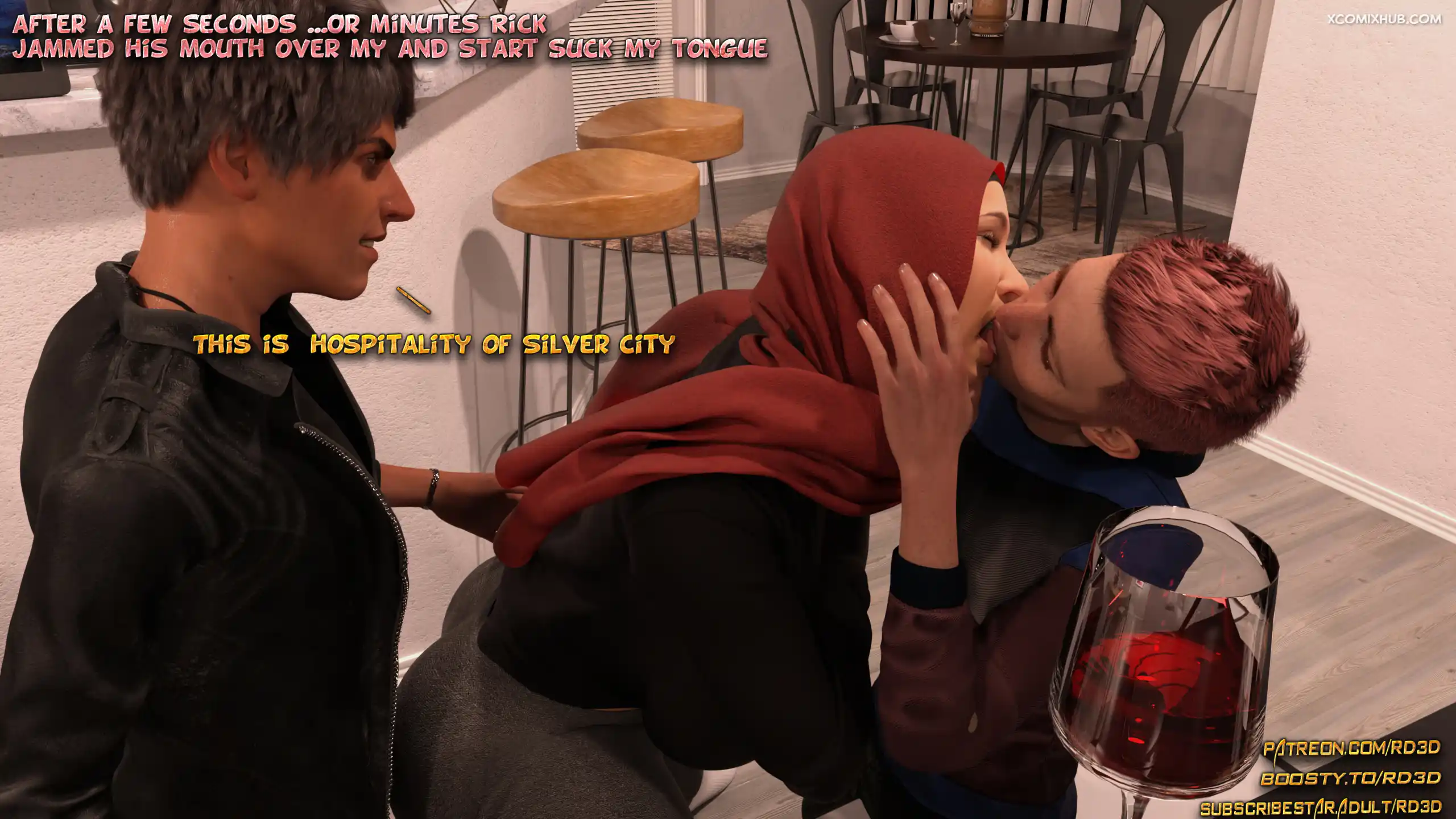 Hijab Amateures Analyze This Realdeal3d 013 Comic Page 13