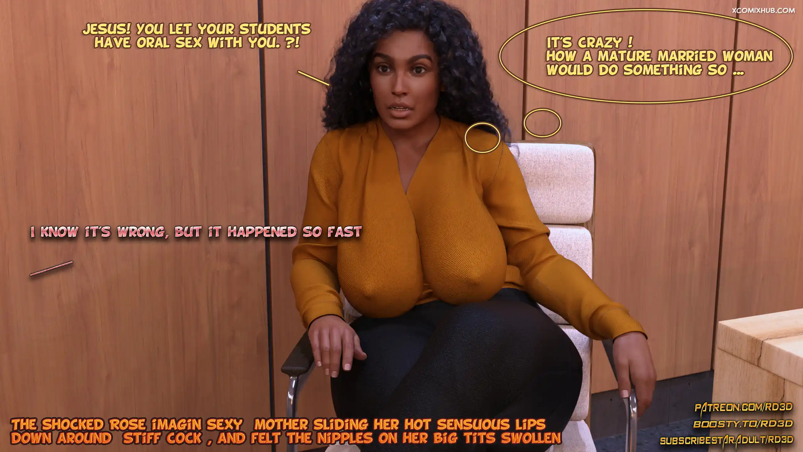 Hijab Amateures Analyze This Realdeal3d 019 Comic Page 19