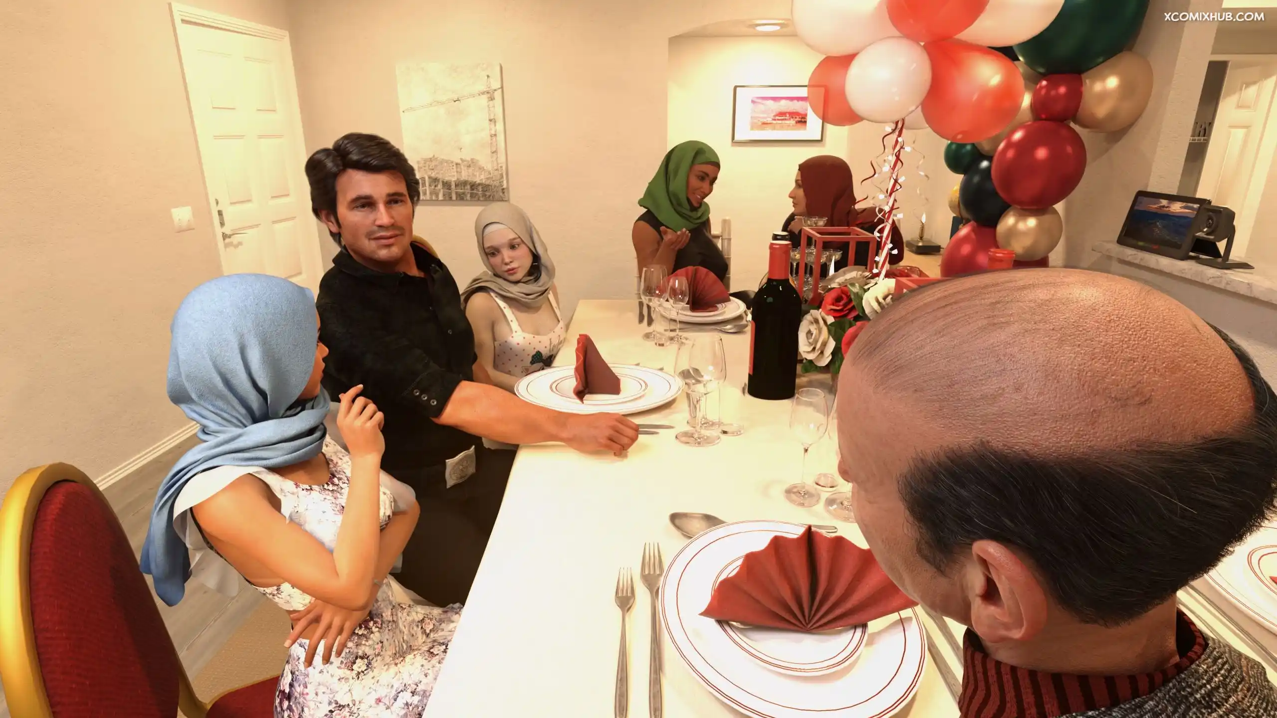 Hijab Amateures Fatima S Wedding Anniversary Realdeal3d 067 Page 67 Hijab Amateures Fatima S Wedding Anniversary Realdeal3d 067 Comic Page 67