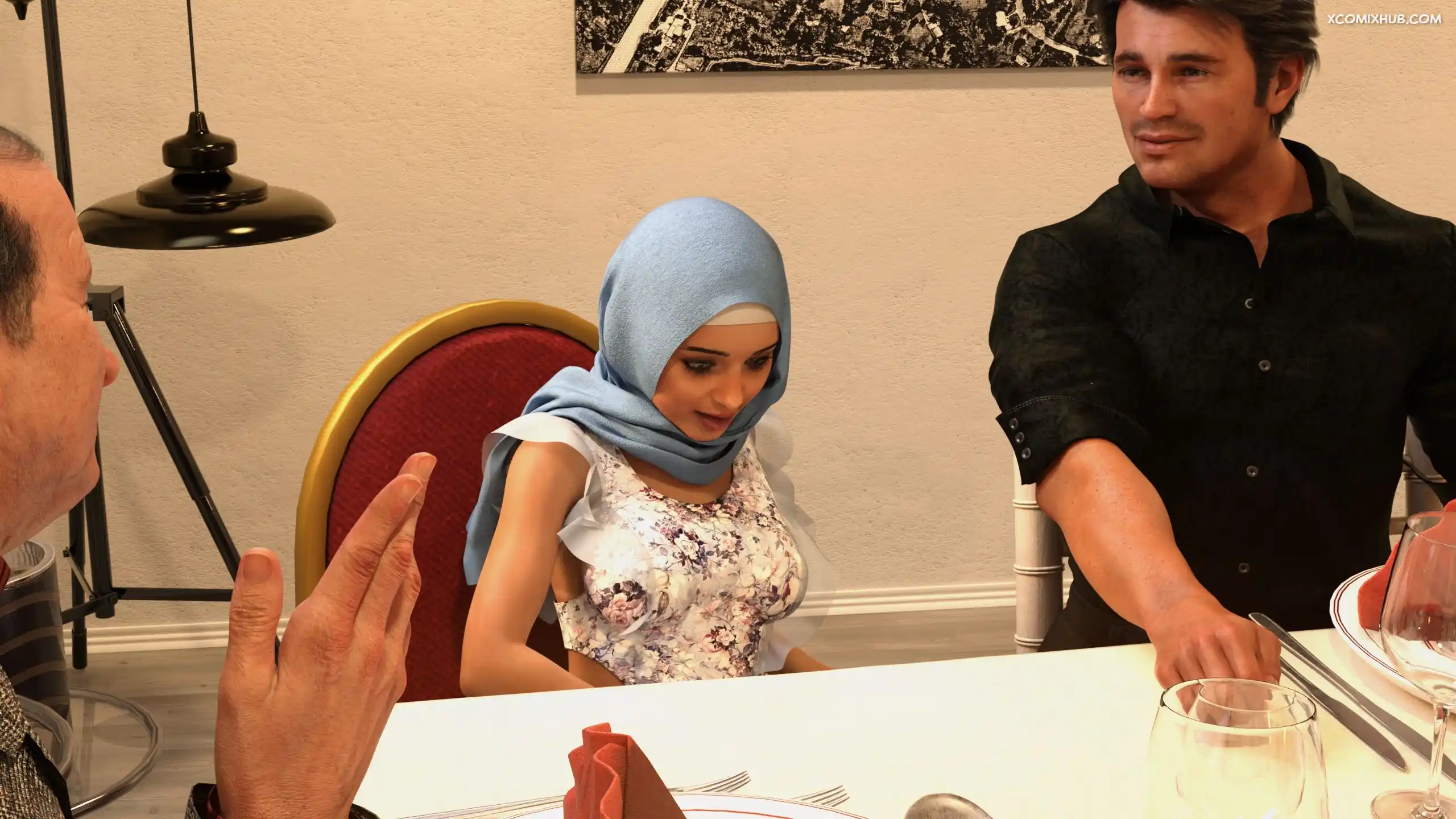 Hijab Amateures Fatima S Wedding Anniversary Realdeal3d 069 Page 69 Hijab Amateures Fatima S Wedding Anniversary Realdeal3d 069 Comic Page 69