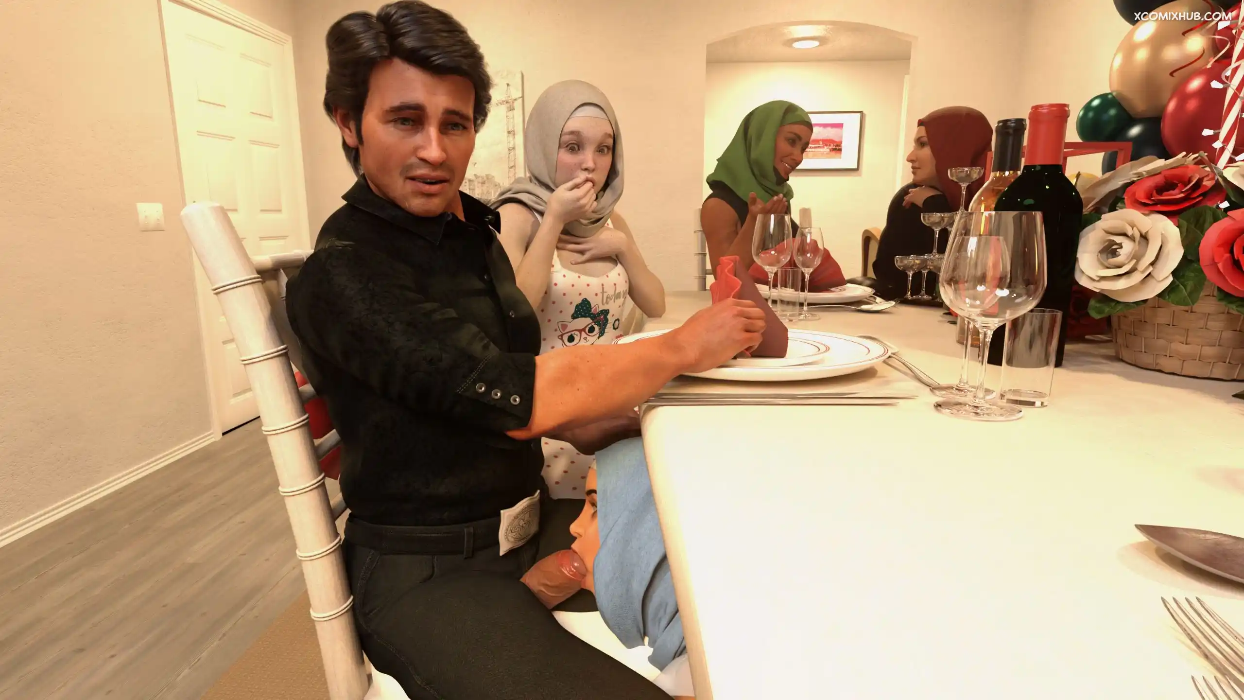 Hijab Amateures Fatima S Wedding Anniversary Realdeal3d 074 Page 74 Hijab Amateures Fatima S Wedding Anniversary Realdeal3d 074 Comic Page 74