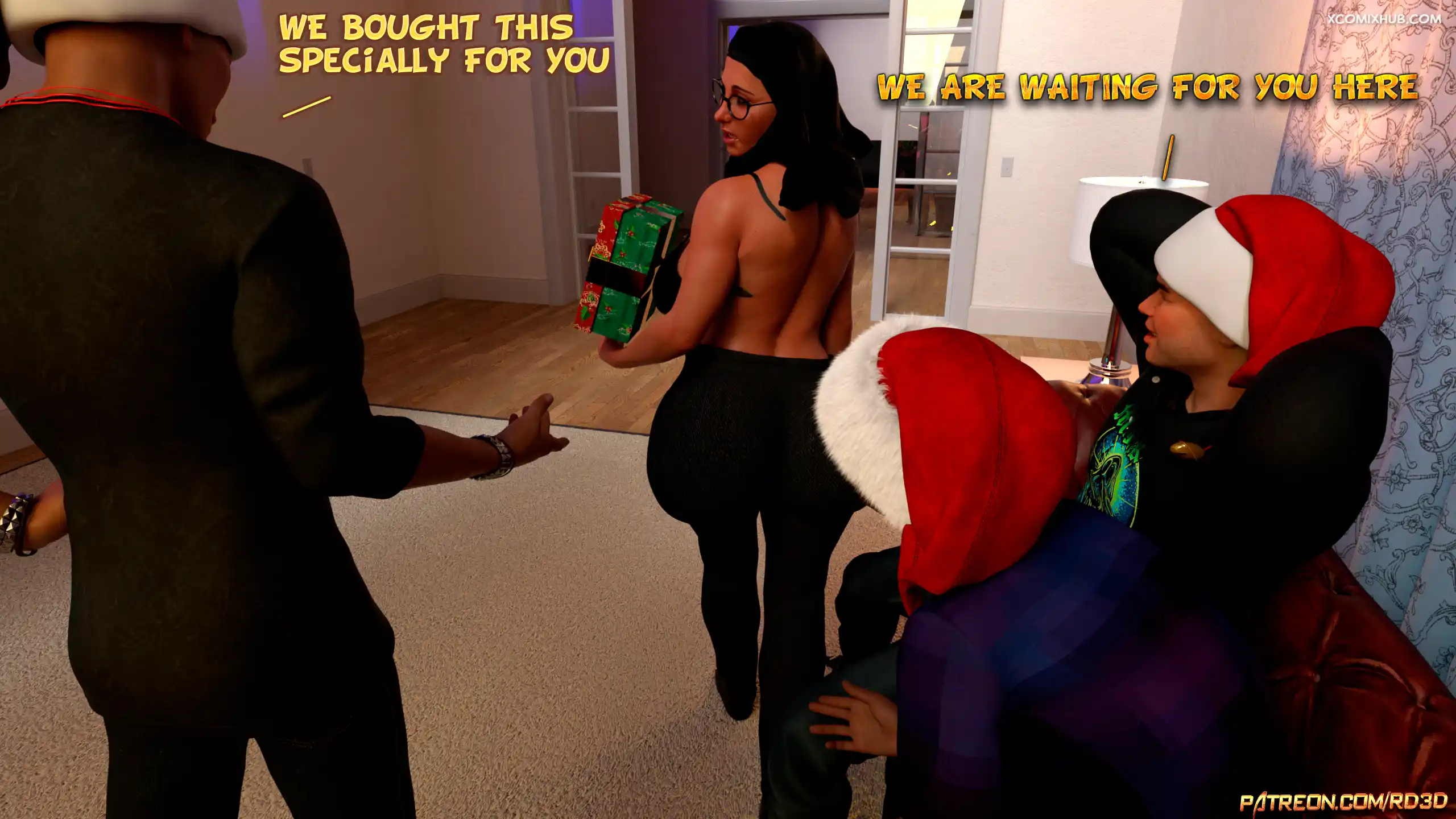 Hijab Amateures Gift For Grandma Realdeal3d 020 Comic Page 20