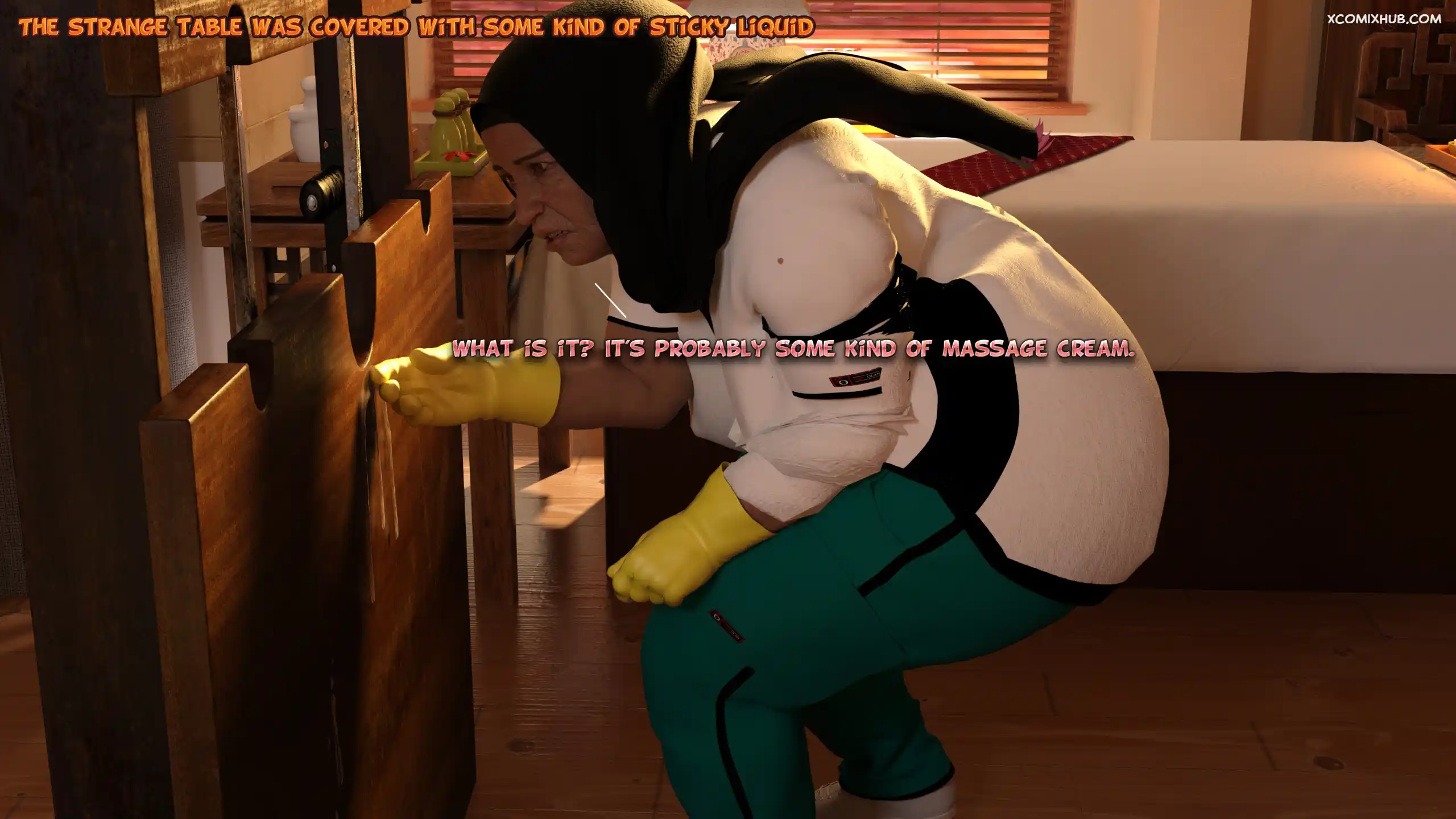 Hijab Amateures Gilf Meriam Spa Realdeal3d 009 Comic Page 9