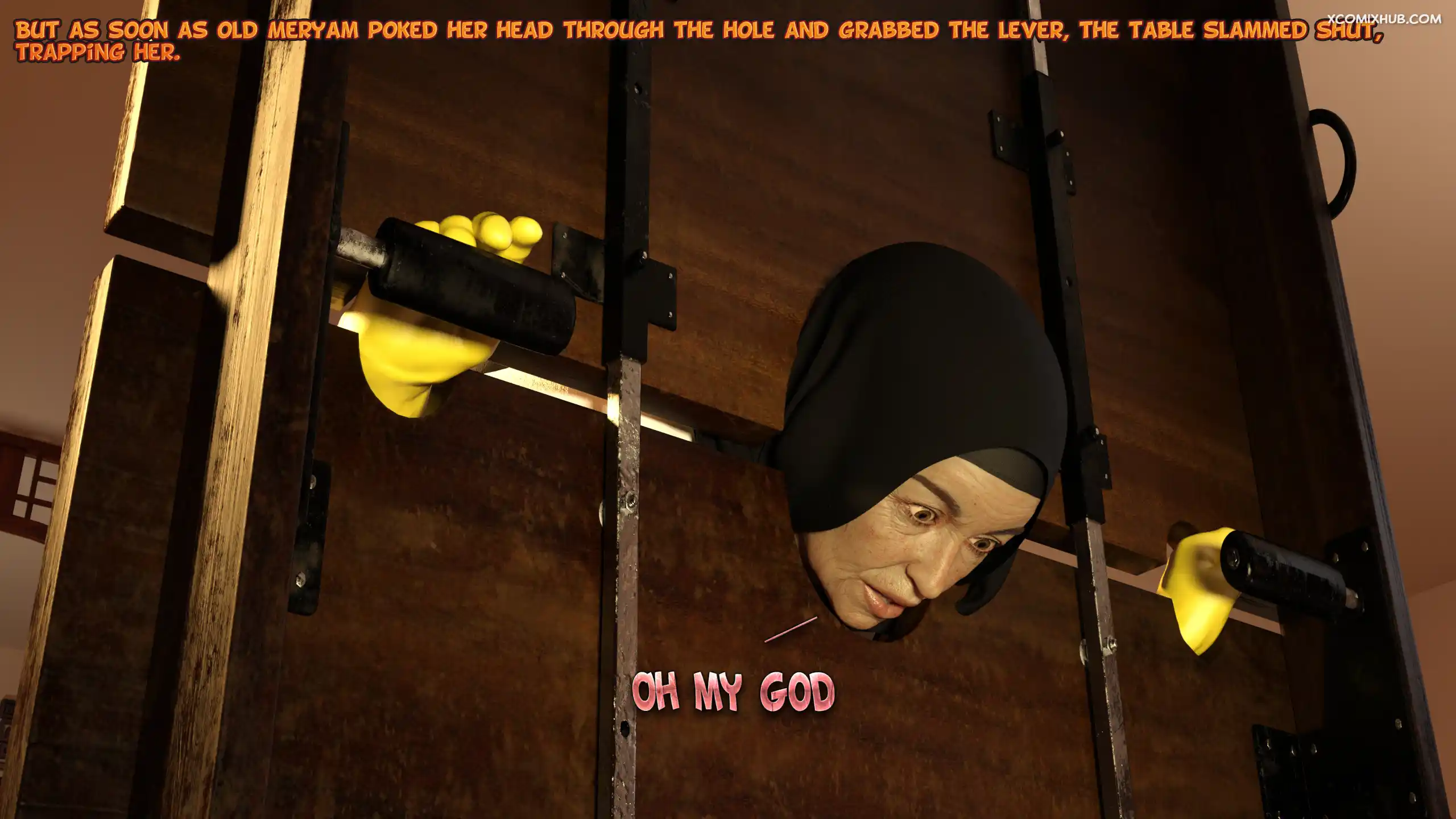 Hijab Amateures Gilf Meriam Spa Realdeal3d 011 Comic Page 11