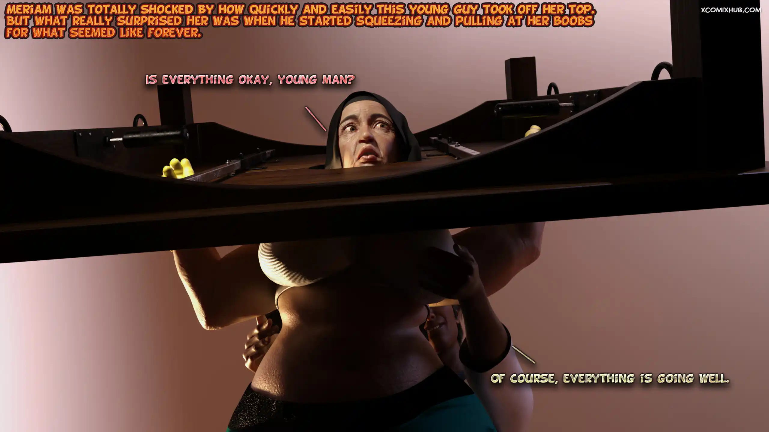 Hijab Amateures Gilf Meriam Spa Realdeal3d 022 Comic Page 22