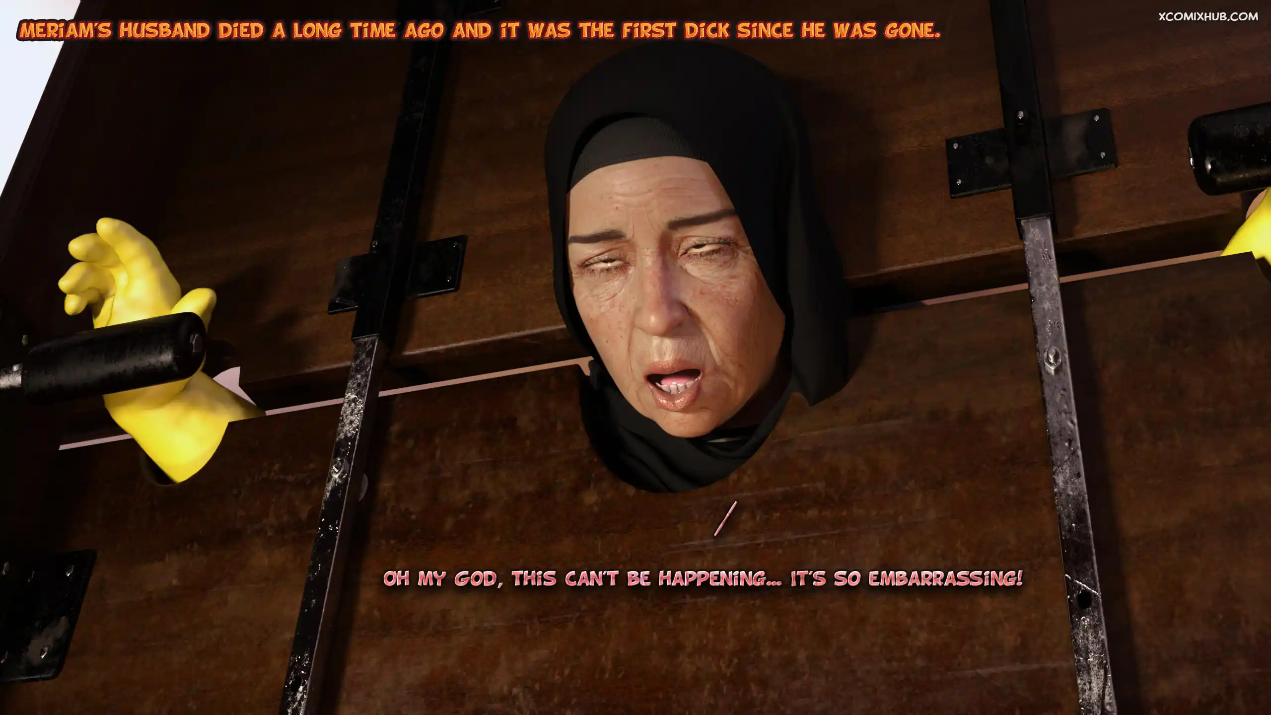 Hijab Amateures Gilf Meriam Spa Realdeal3d 037 Comic Page 37