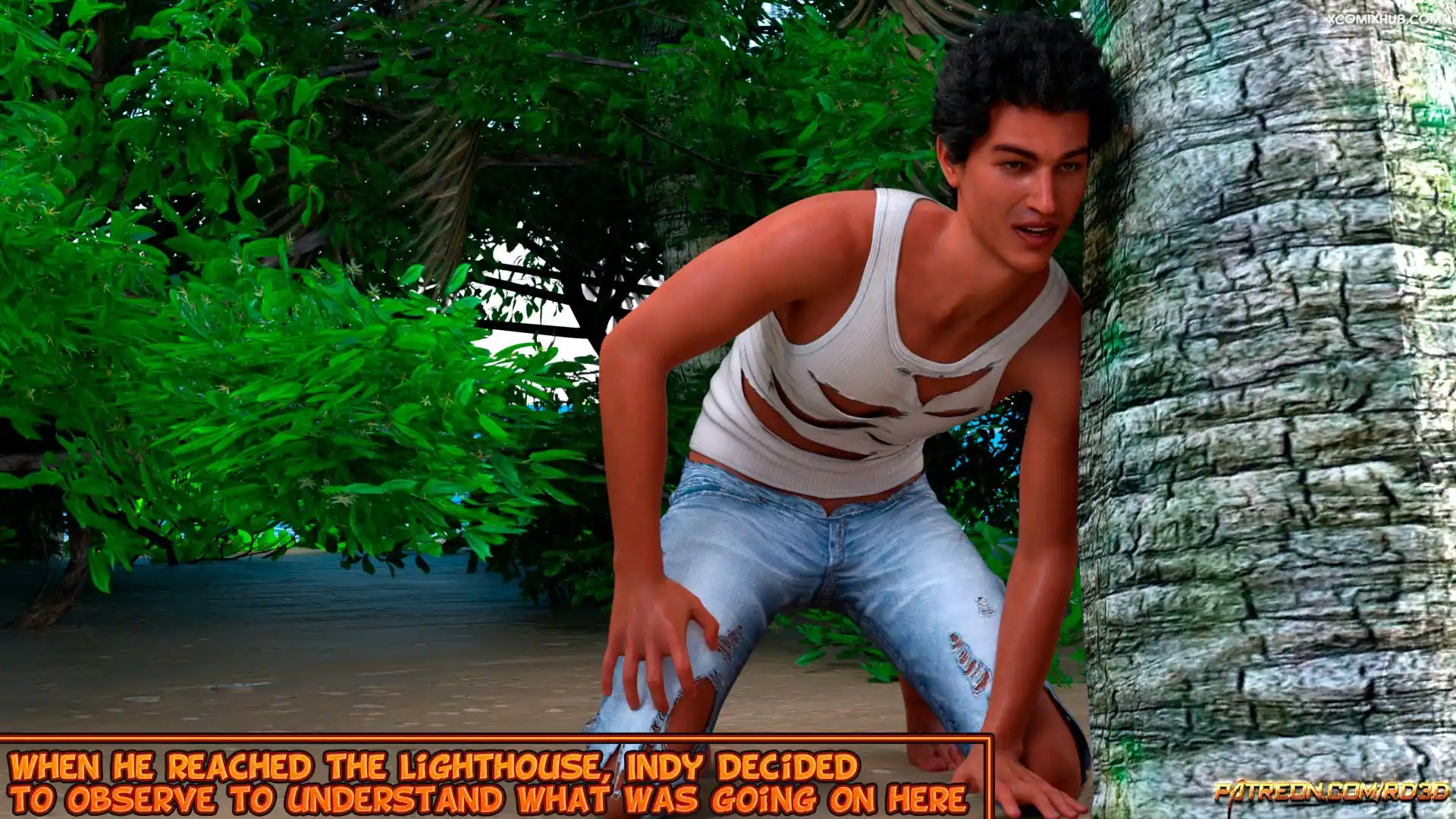 Hijab Amateures Lust Island Realdeal3d 009 Comic Page 9