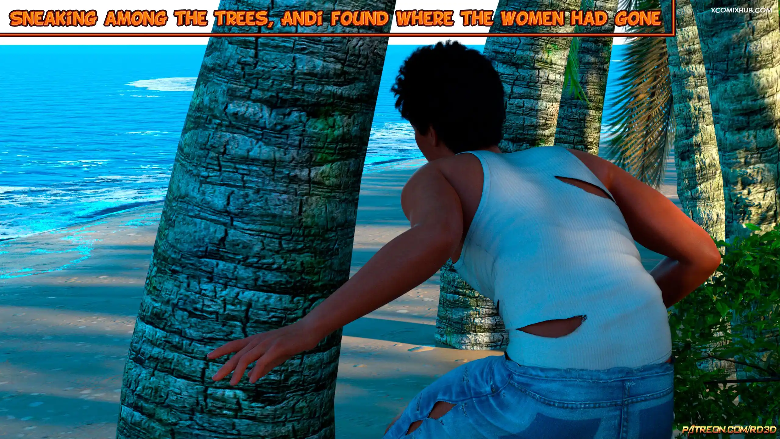 Hijab Amateures Lust Island Realdeal3d 020 Comic Page 20