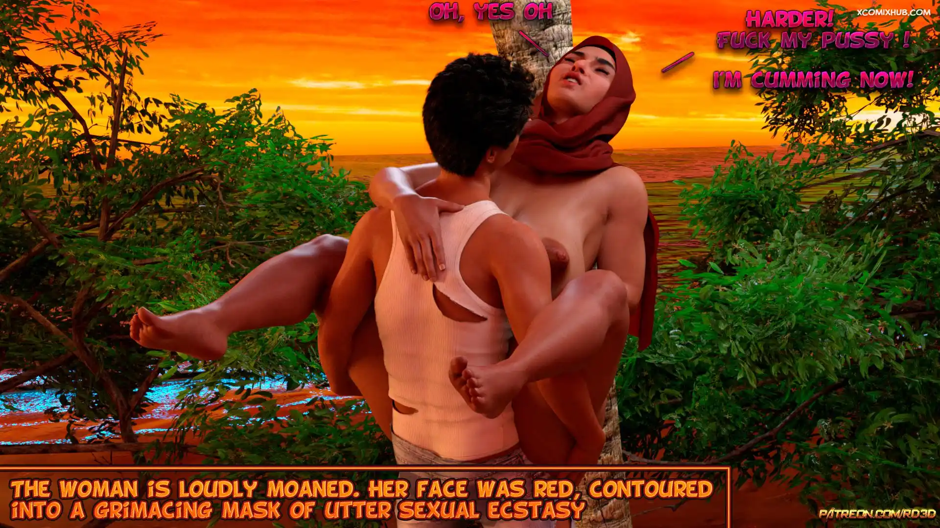 Hijab Amateures Lust Island Realdeal3d 071 Comic Page 71