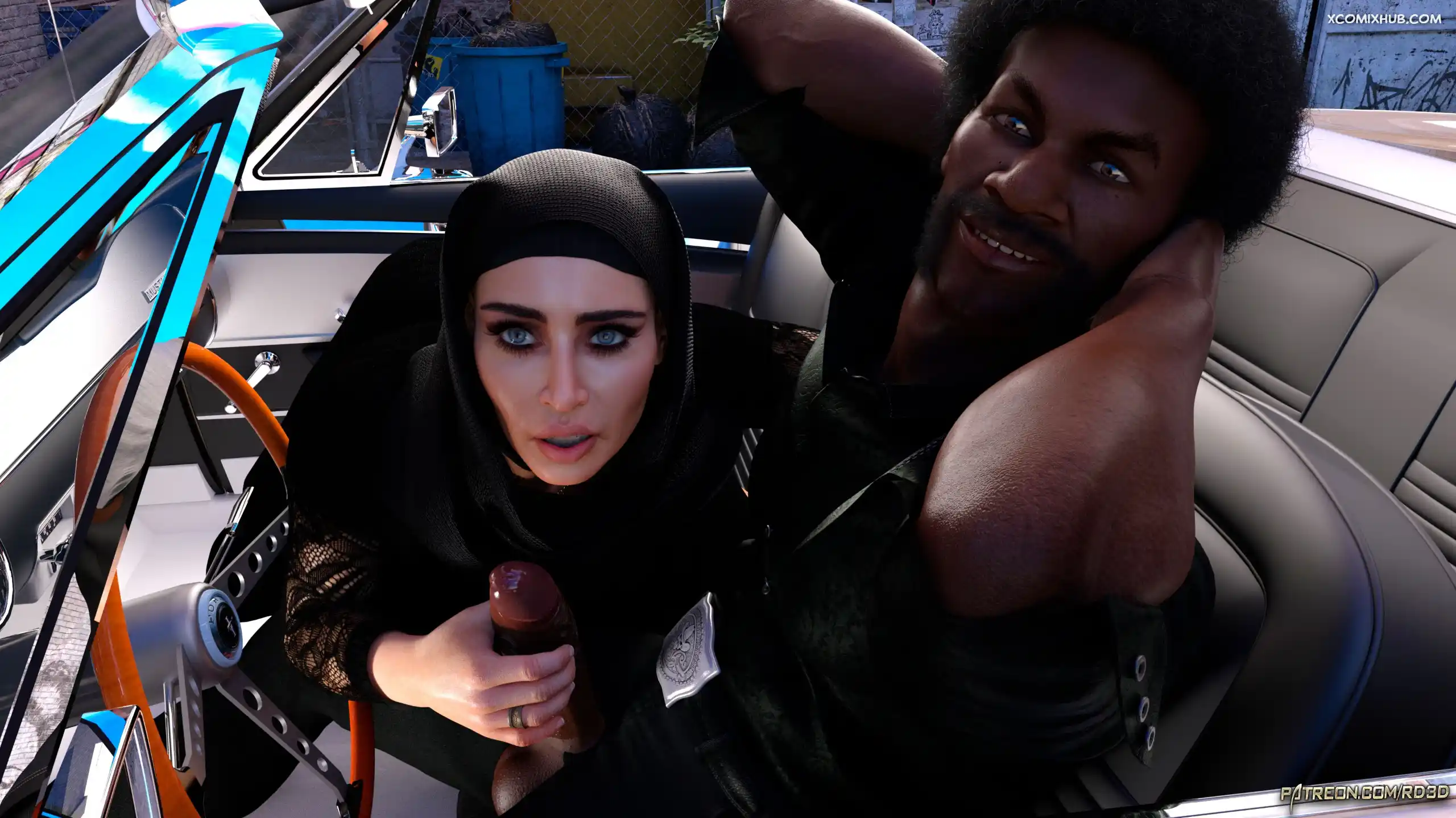 Hijab Amateures Milf Hunters Realdeal3d 004 Comic Page 4