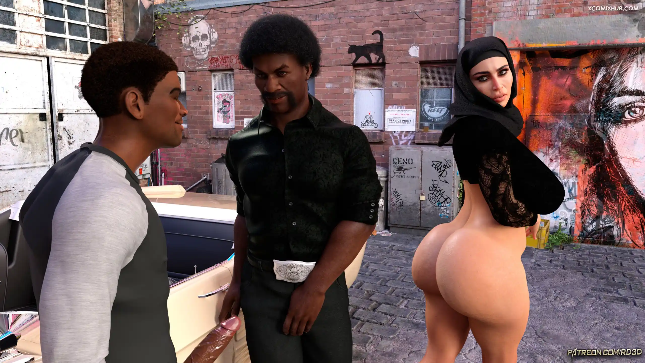 Hijab Amateures Milf Hunters Realdeal3d 017 Comic Page 17