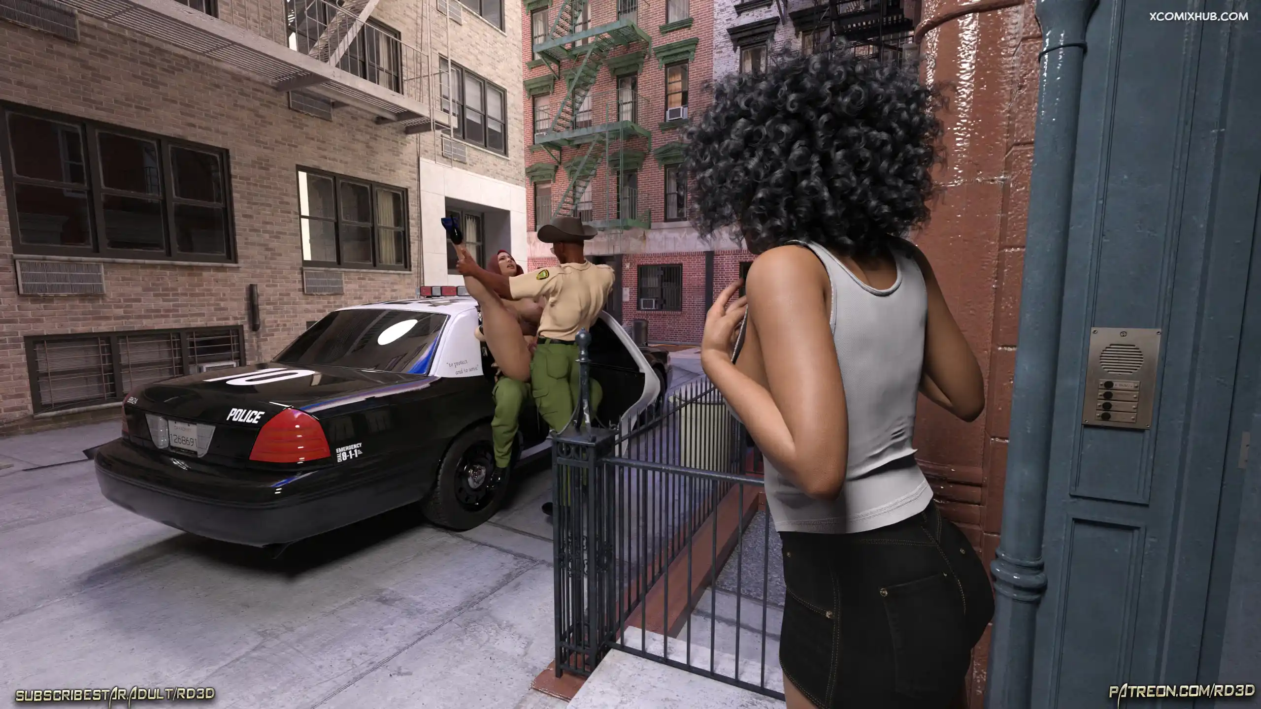 Hijab Amateures Mrs Assad One Day Story Text Realdeal3d 043 Comic Page 43